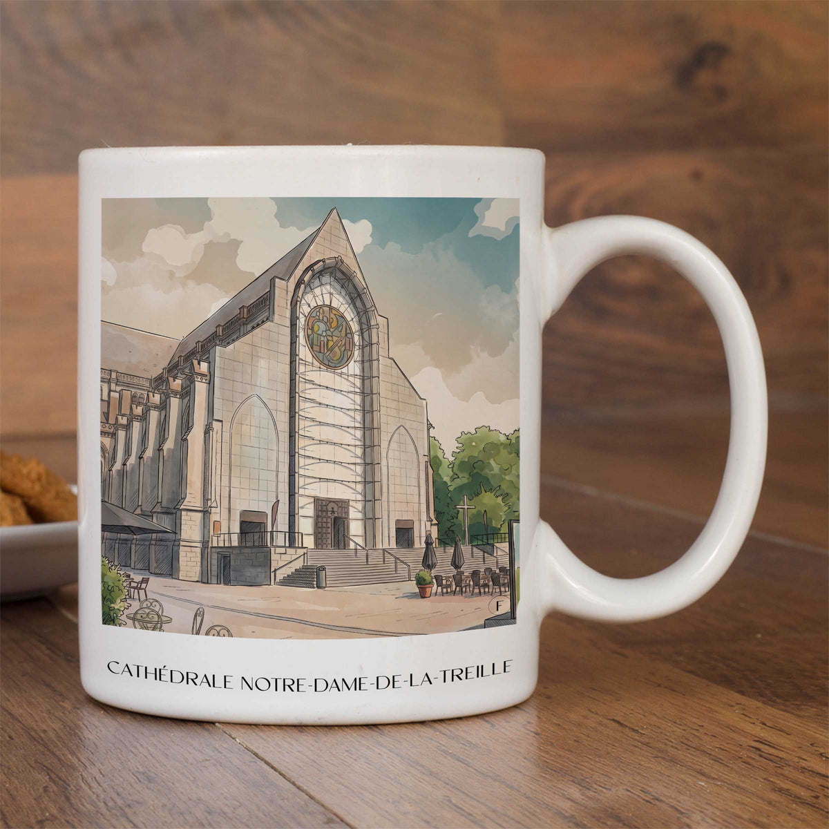 cathédrale-notre-dame-de-la-treille-lille-frankreich-kaffeebecher-aquarell