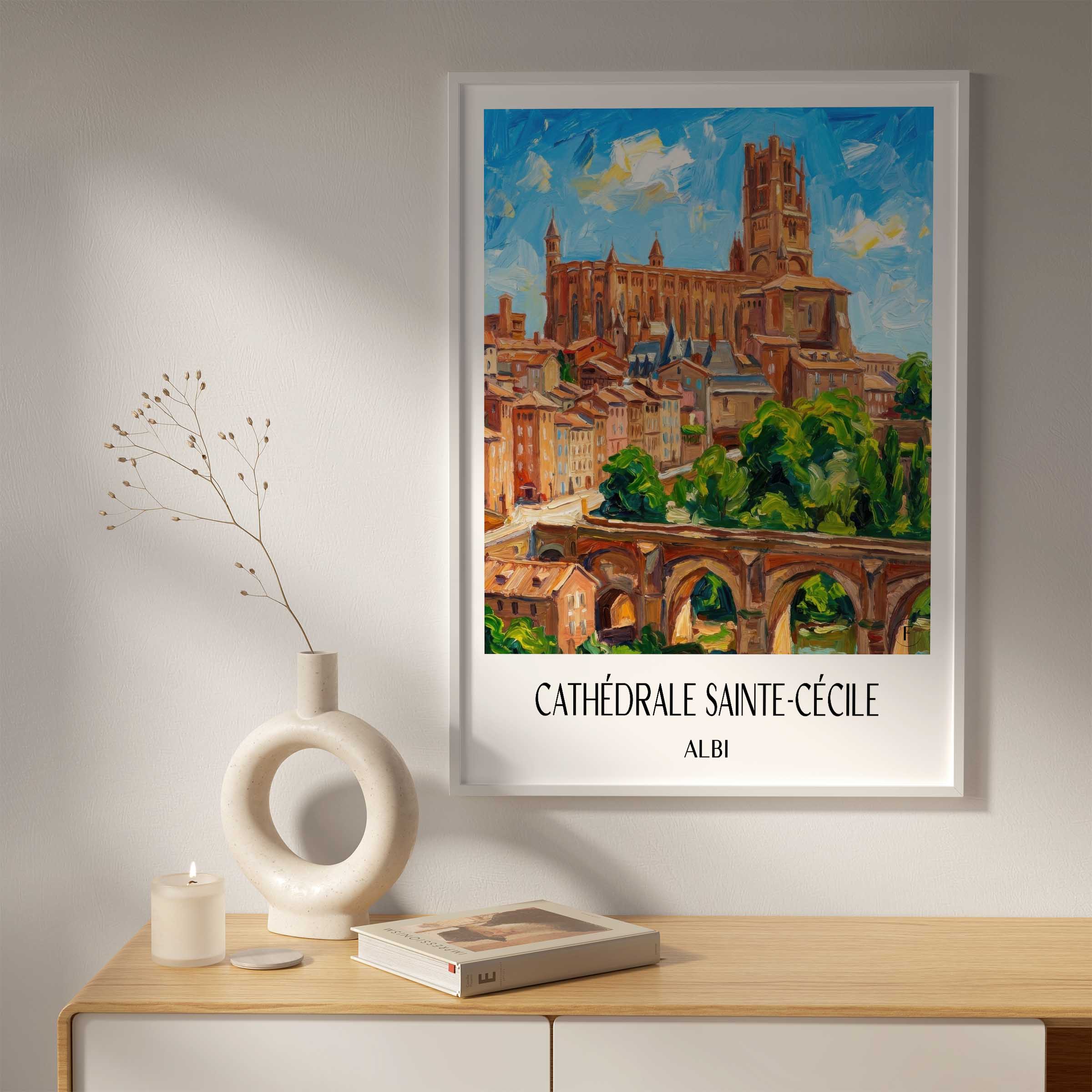 cathédrale-sainte-cécile-albi-frankreich-poster-oil-painting-oelgemaelde