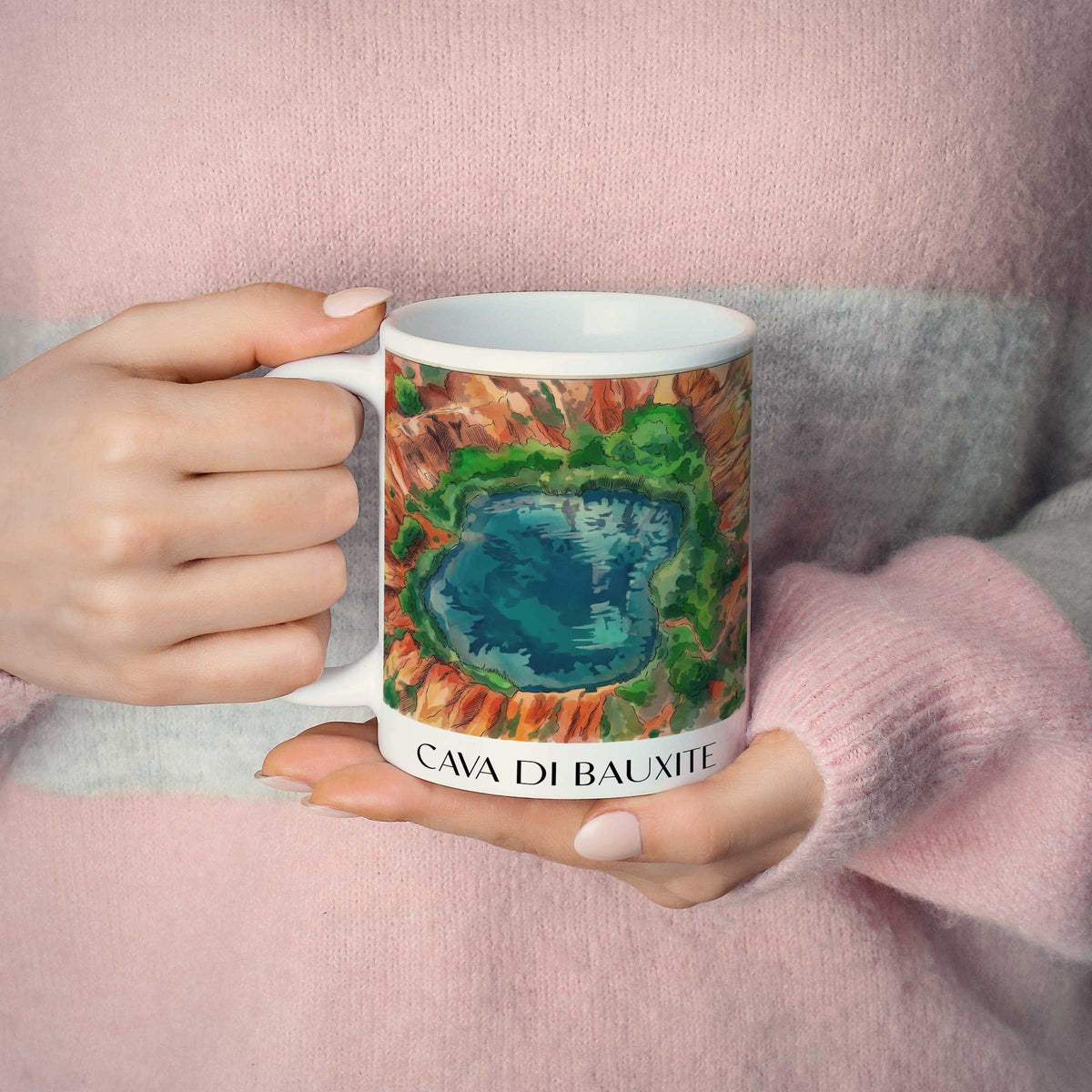 cava-di-bauxite-salento-italien-kaffeebecher-aquarell