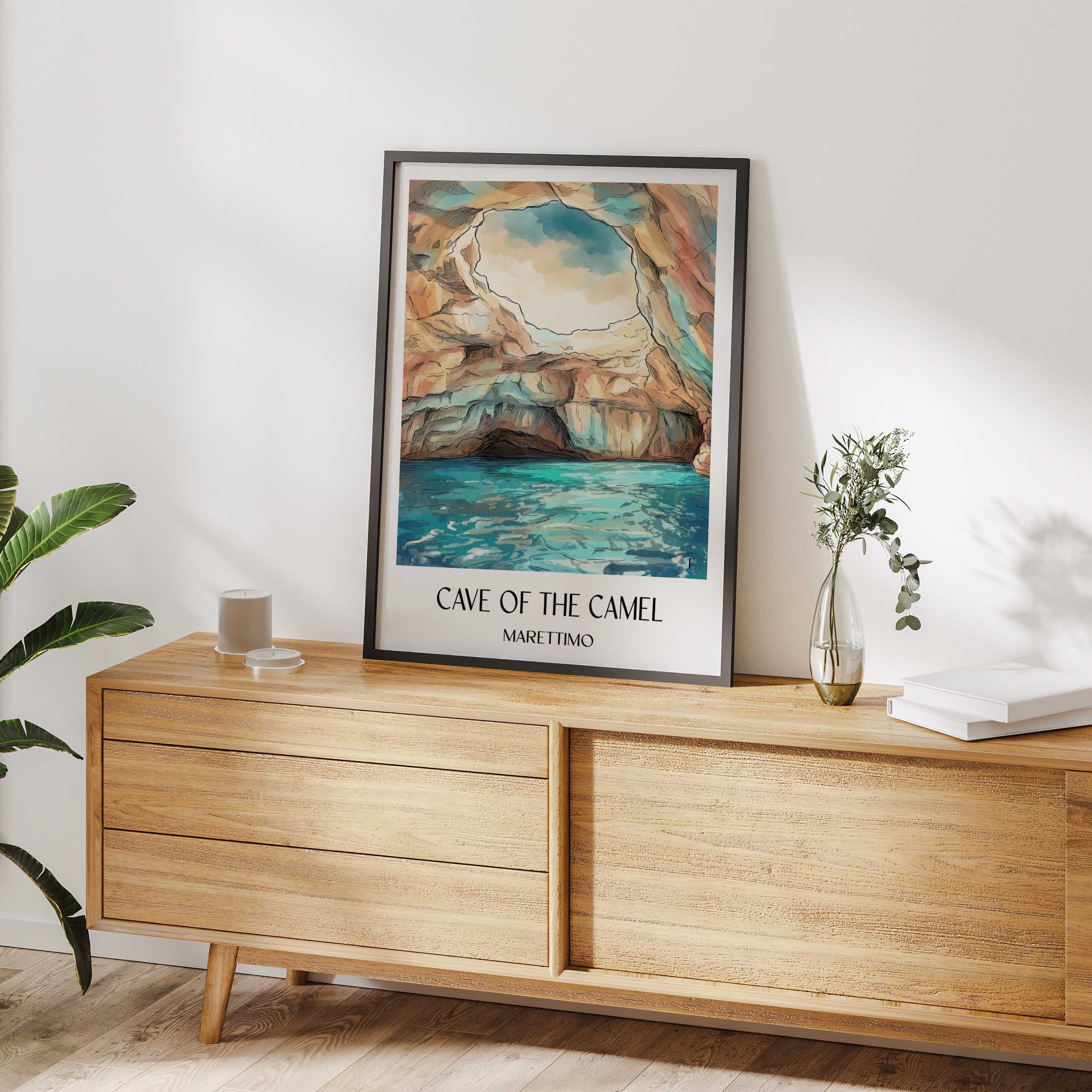 cave-of-the-camel-marettimo-italien-poster-aquarell