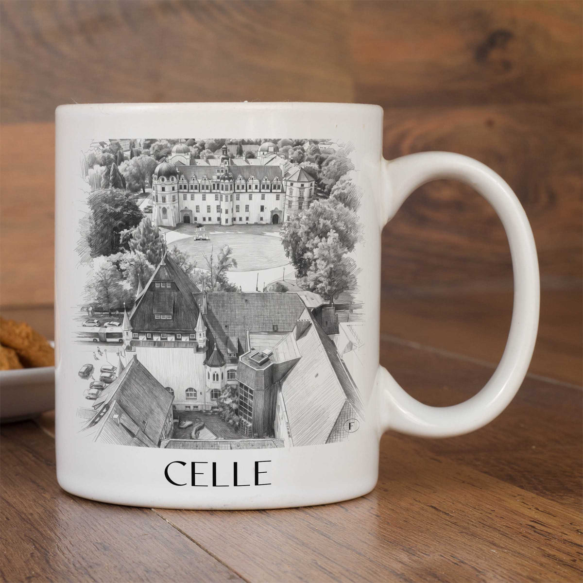 celle-niedersachsen-deutschland-kaffeebecher-bleistift-zeichnung-drawing
