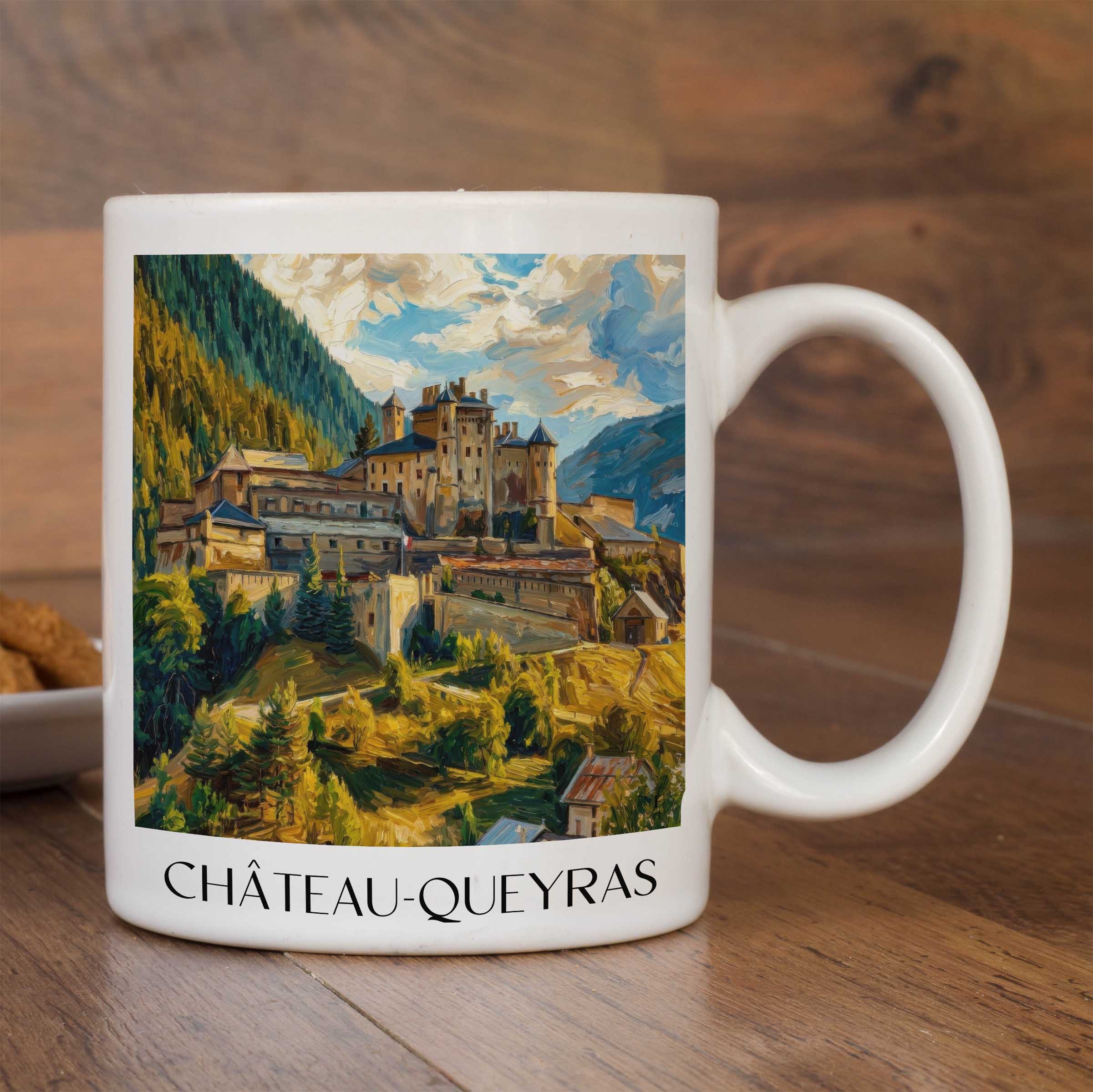 château-queyras-hautes-alpes-frankreich-kaffeebecher-oil-painting-oelgemaelde