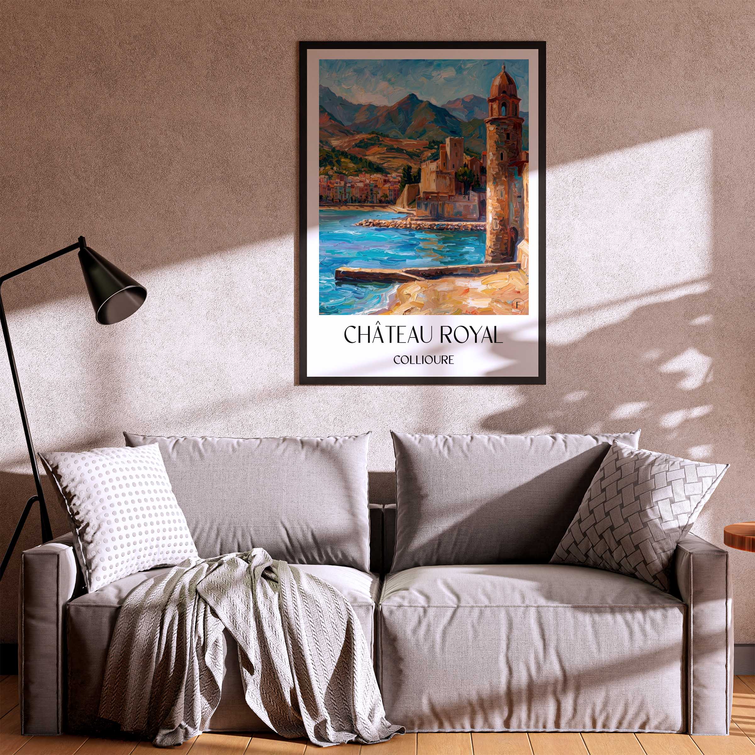château-royal-collioure-frankreich-poster-oil-painting-oelgemaelde