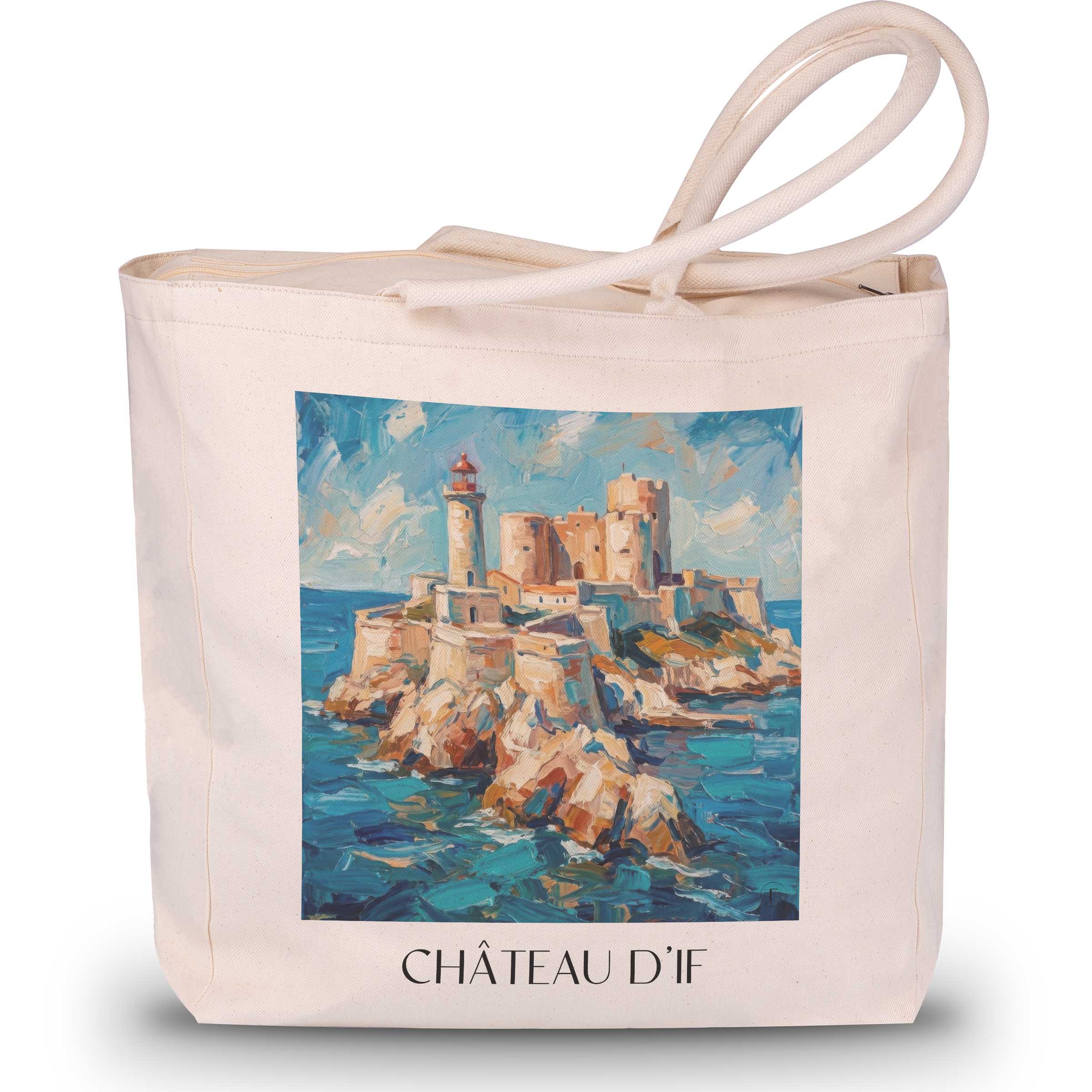 château-d'if-marseille-frankreich-einkaufstasche-oil-painting-oelgemaelde