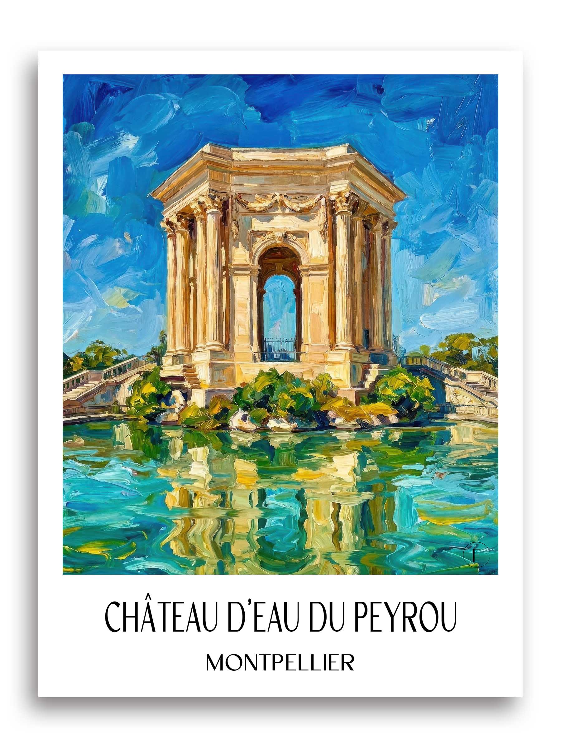 château-d'eau-du-peyrou-montpellier-frankreich-poster-oil-painting-oelgemaelde
