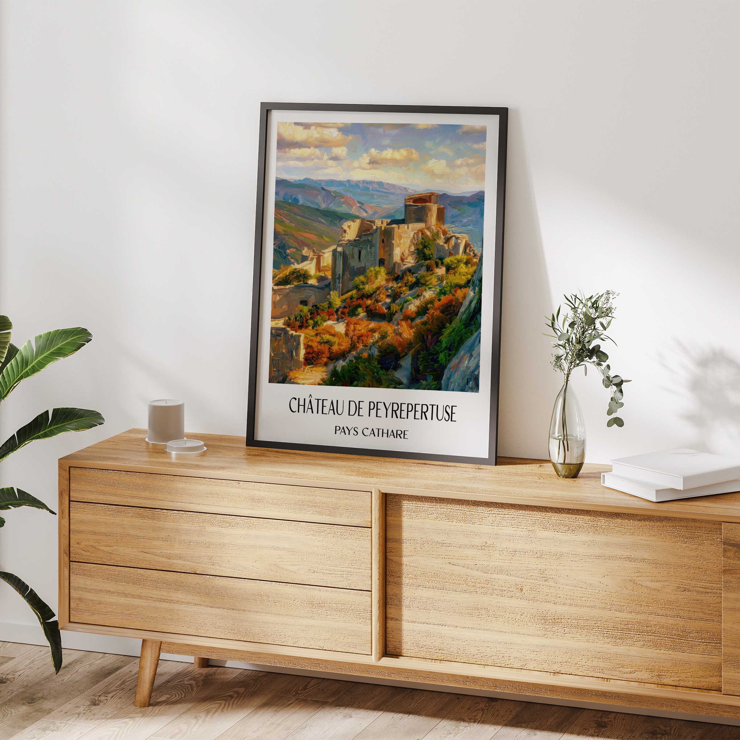 château-de-peyrepertuse-pays-cathare-frankreich-poster-oil-painting-oelgemaelde
