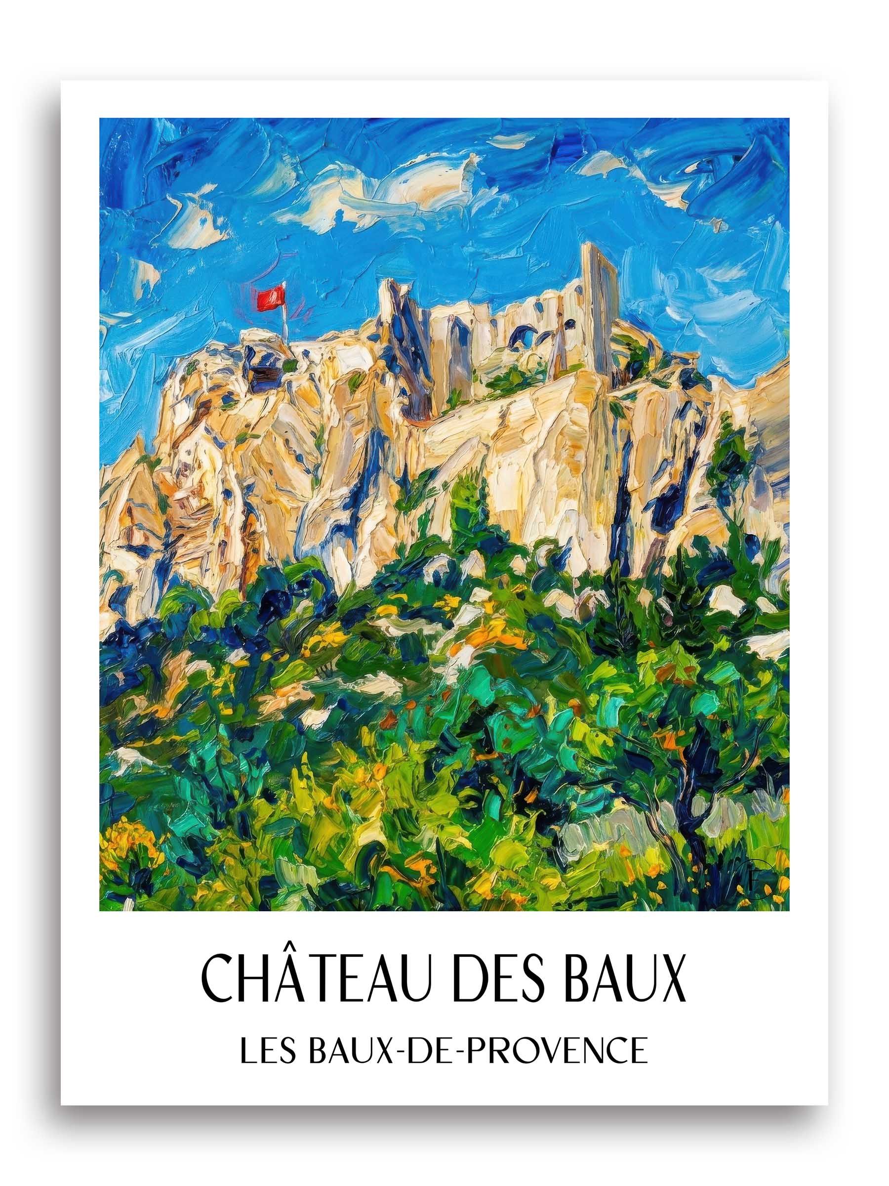château-des-baux-les-baux-de-provence-frankreich-poster-oil-painting-oelgemaelde