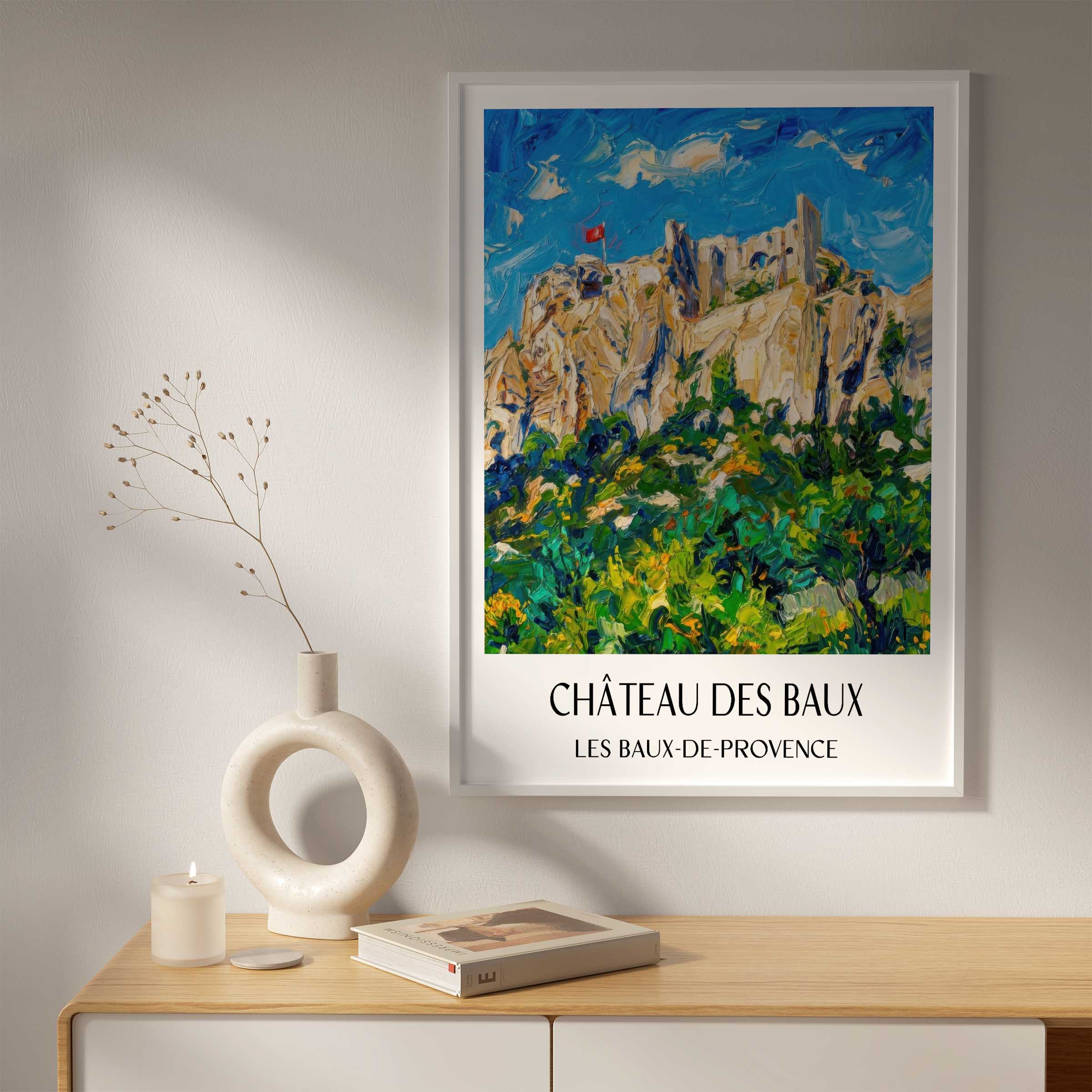 château-des-baux-les-baux-de-provence-frankreich-poster-oil-painting-oelgemaelde