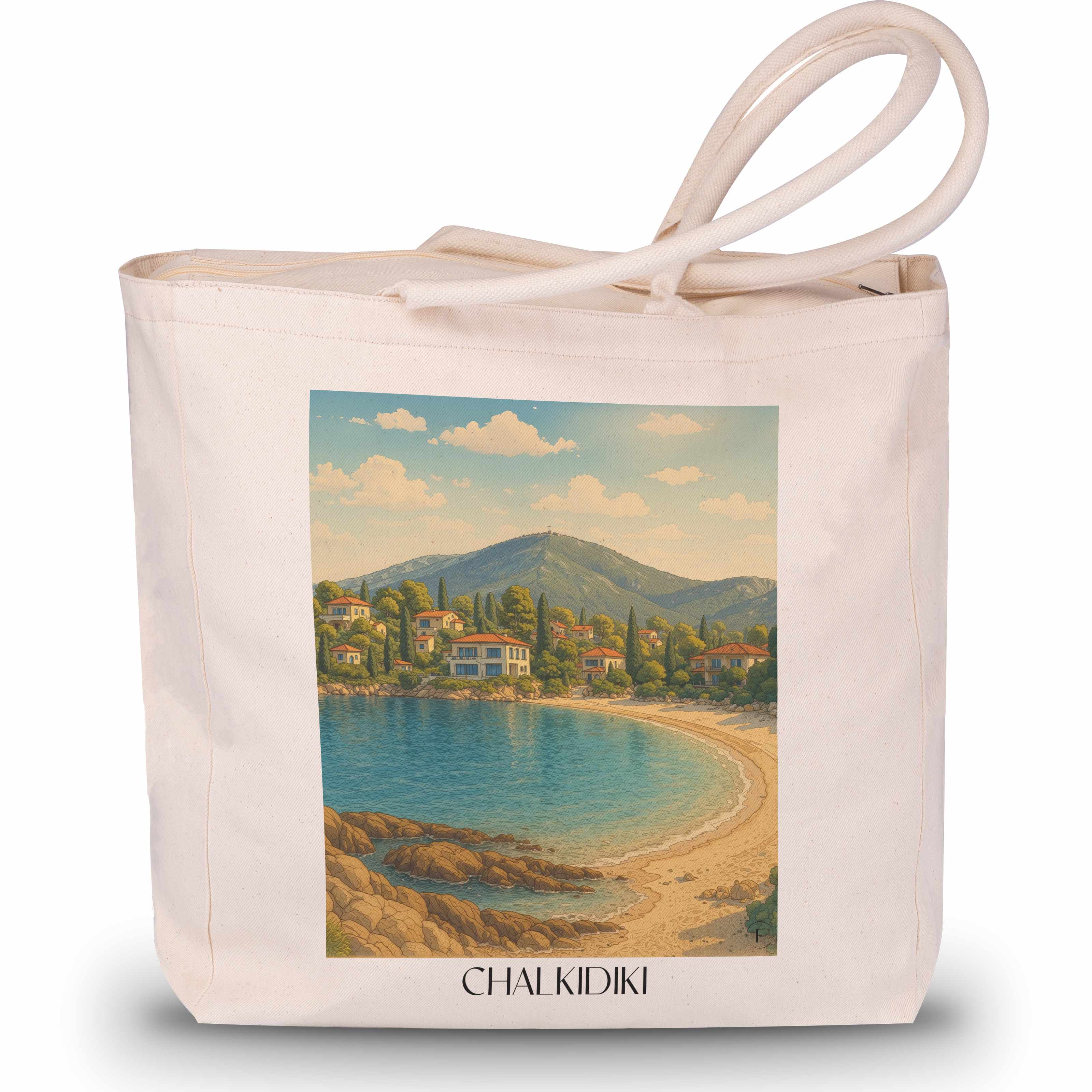 chalkidiki-griechenland-einkaufstasche-aquarell