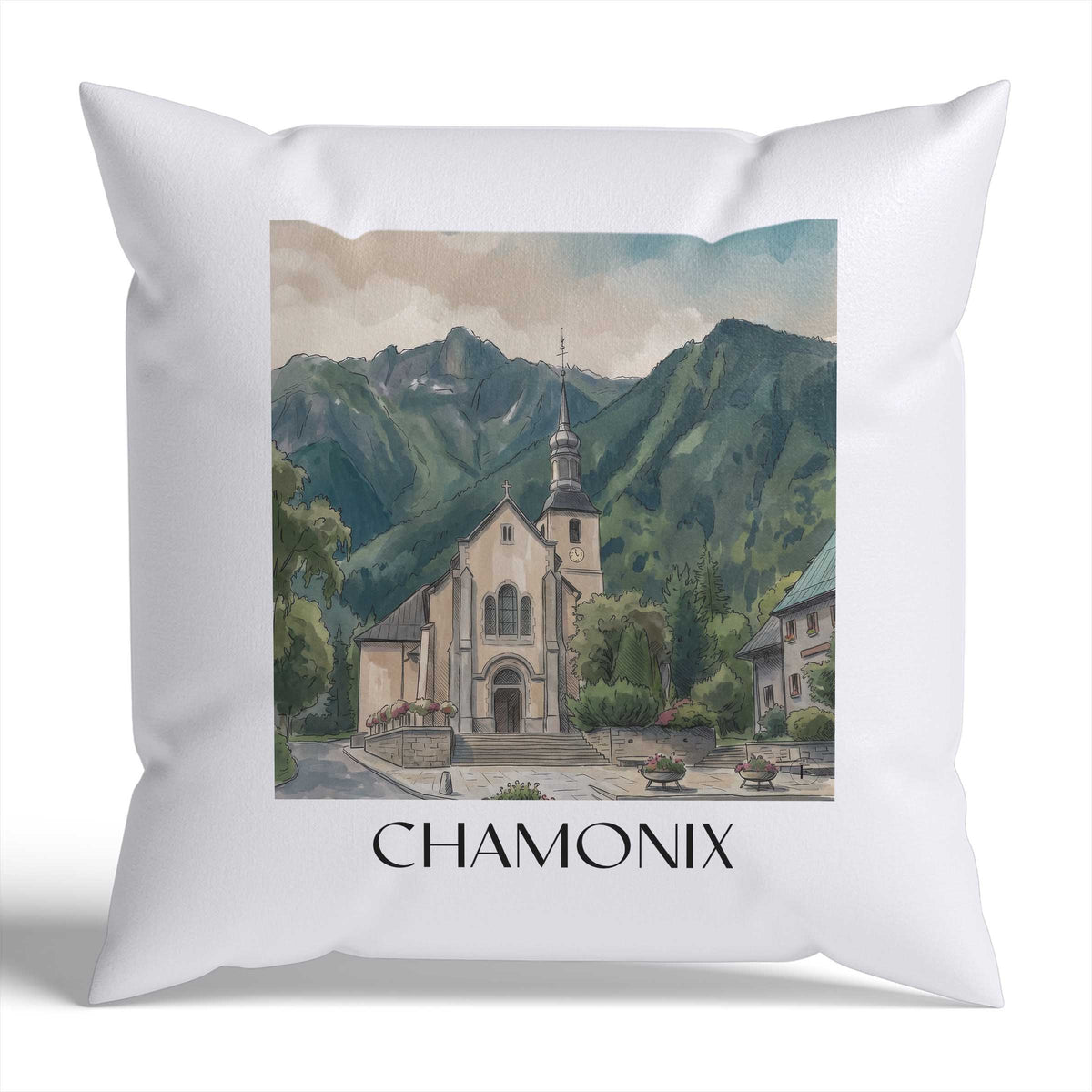 chamonix-frankreich-frankreich-kissenbezug-aquarell