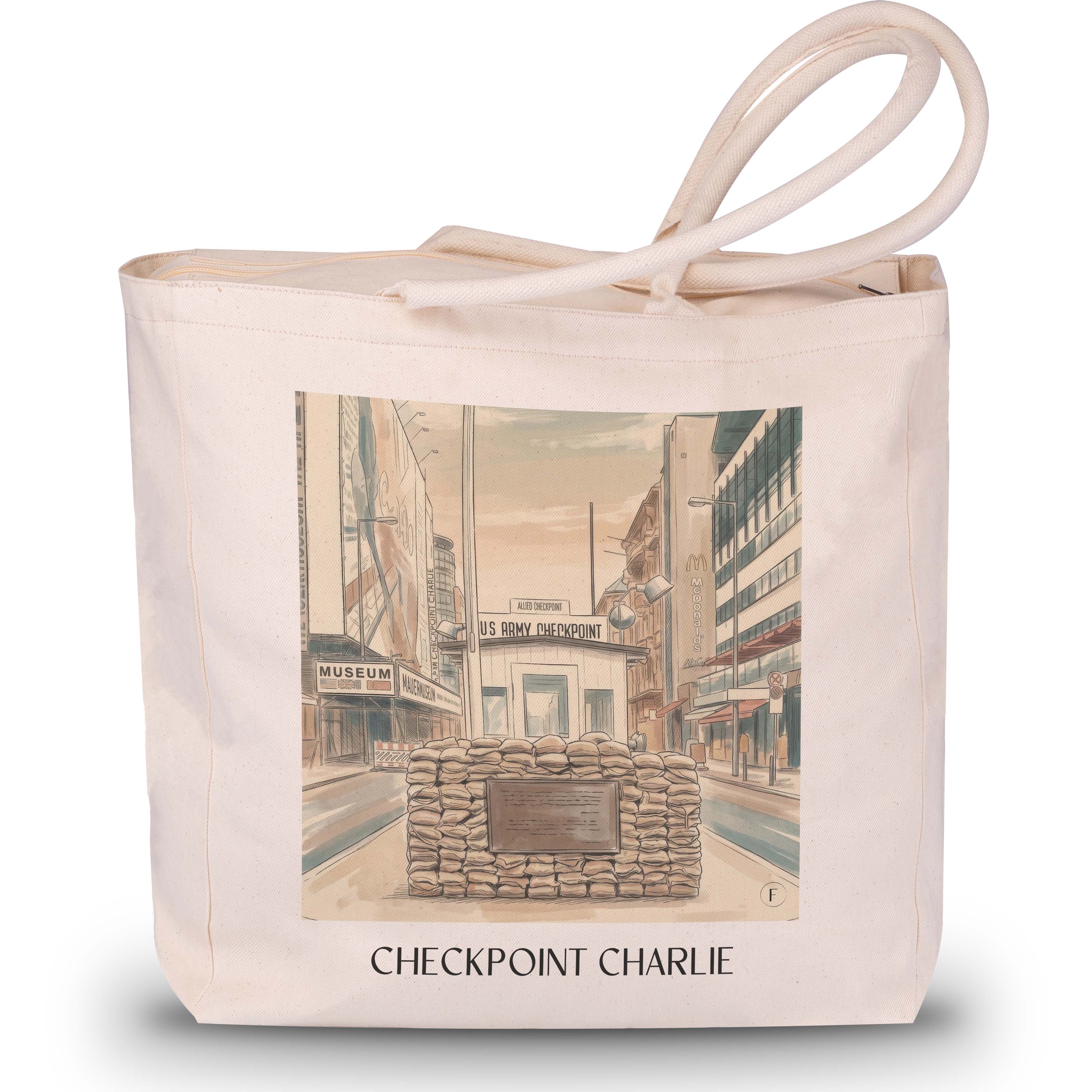 checkpoint-charlie-berlin-deutschland-einkaufstasche-aquarell