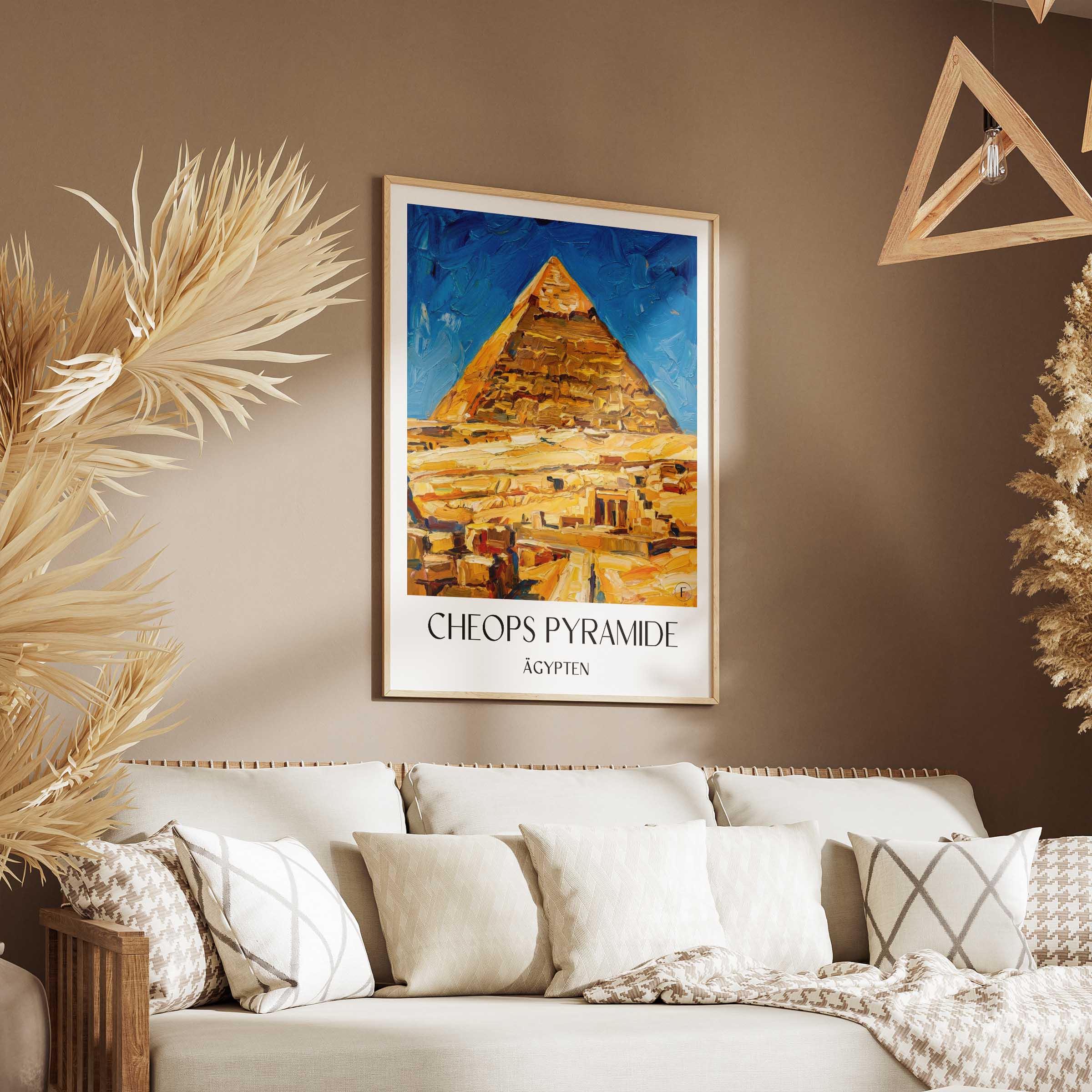 cheops-pyramide-ägypten-poster-oil-painting-oelgemaelde