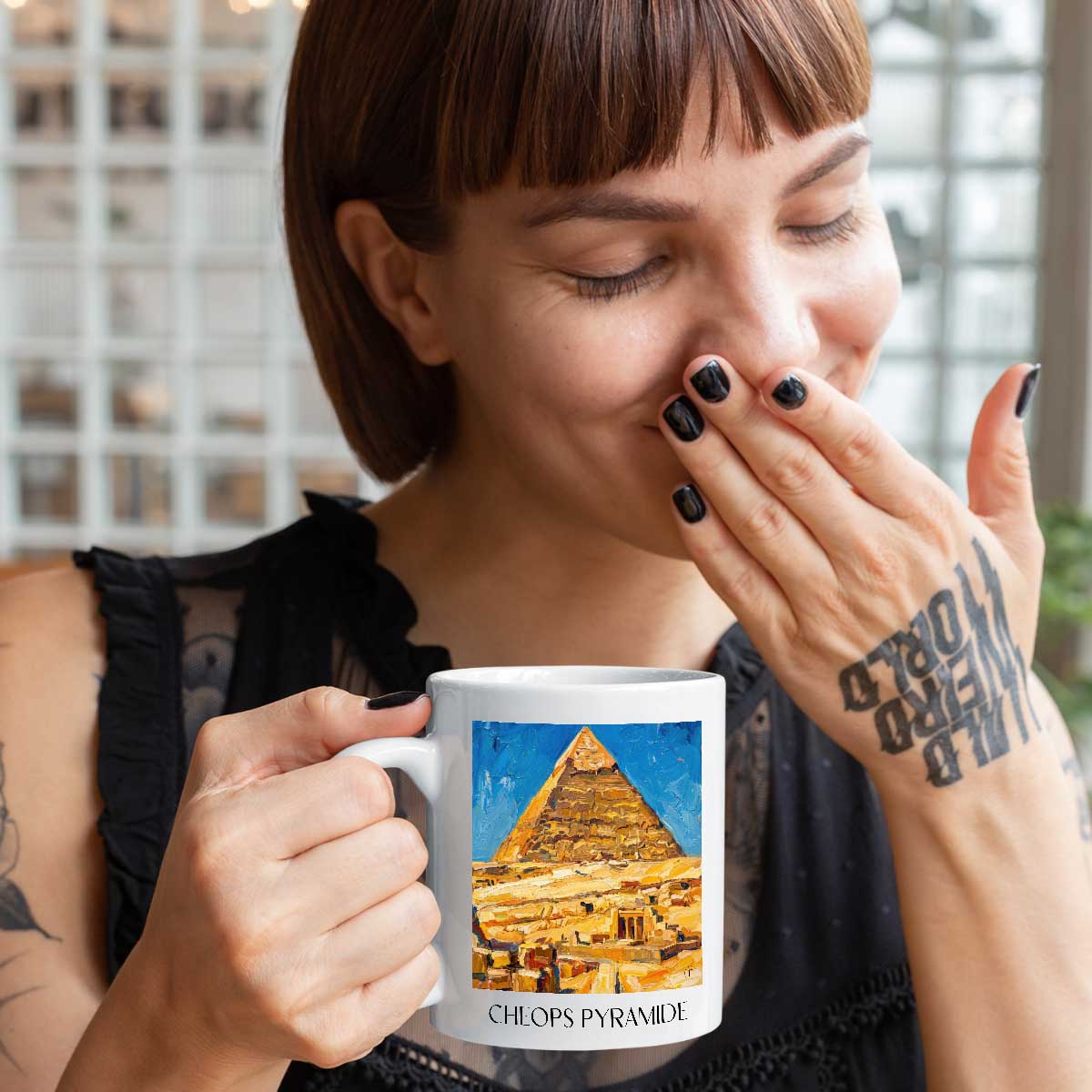 cheops-pyramide-ägypten-kaffeebecher-oil-painting-oelgemaelde