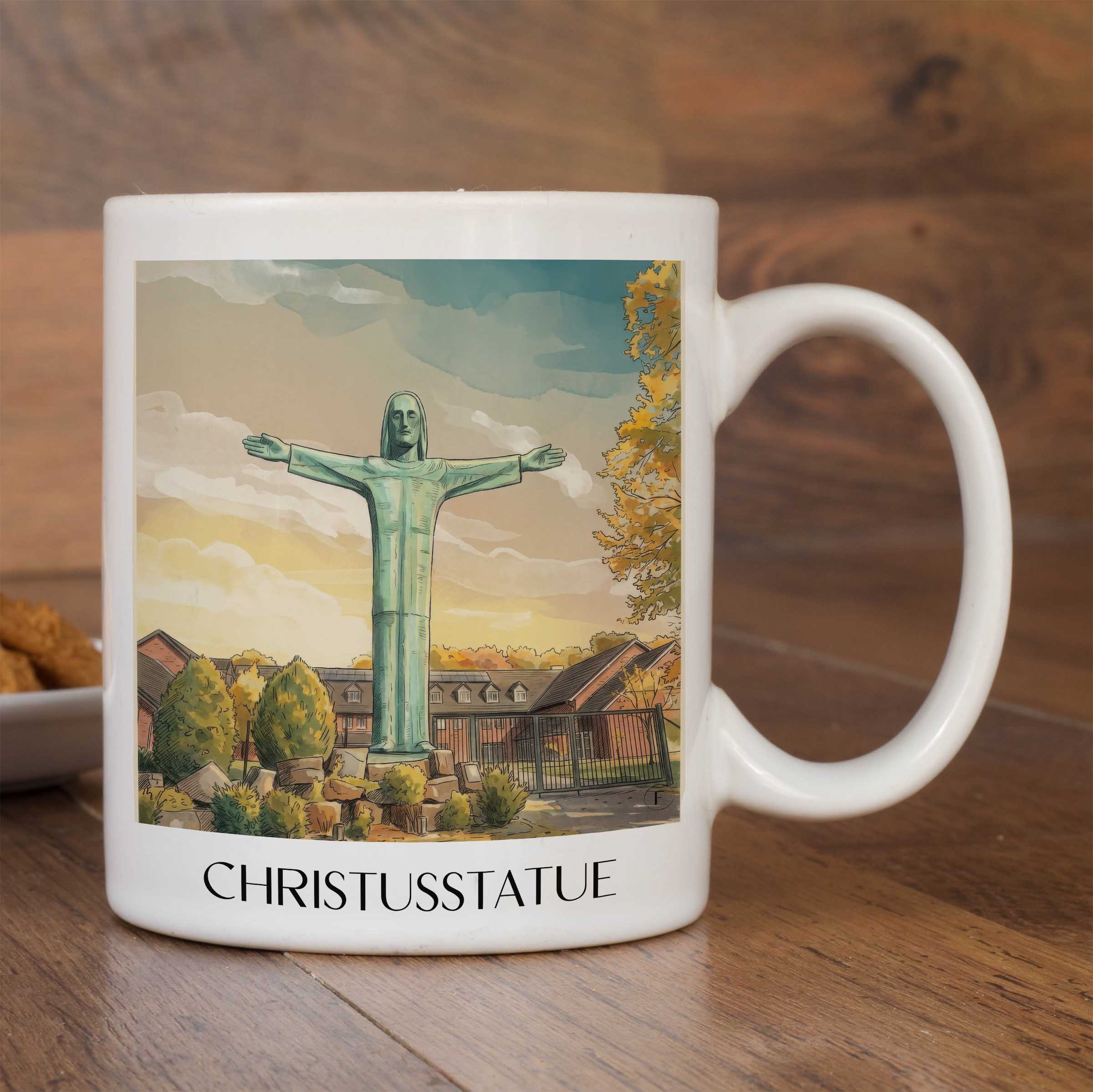 christusstatue-sankt-augustin-deutschland-kaffeebecher-aquarell
