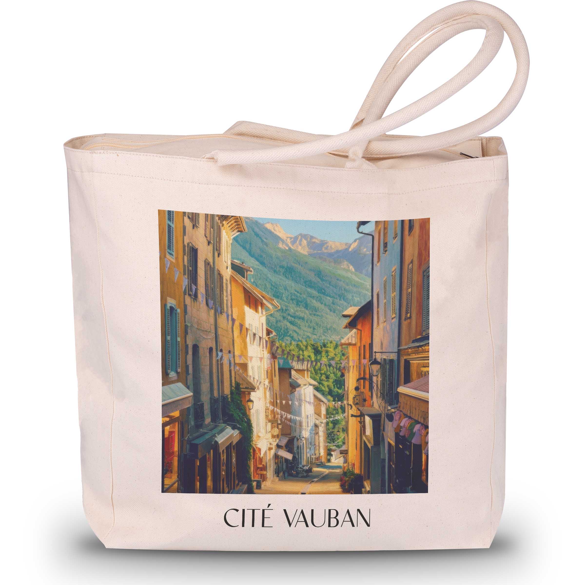 cité-vauban-briançon-frankreich-einkaufstasche-oil-painting-oelgemaelde