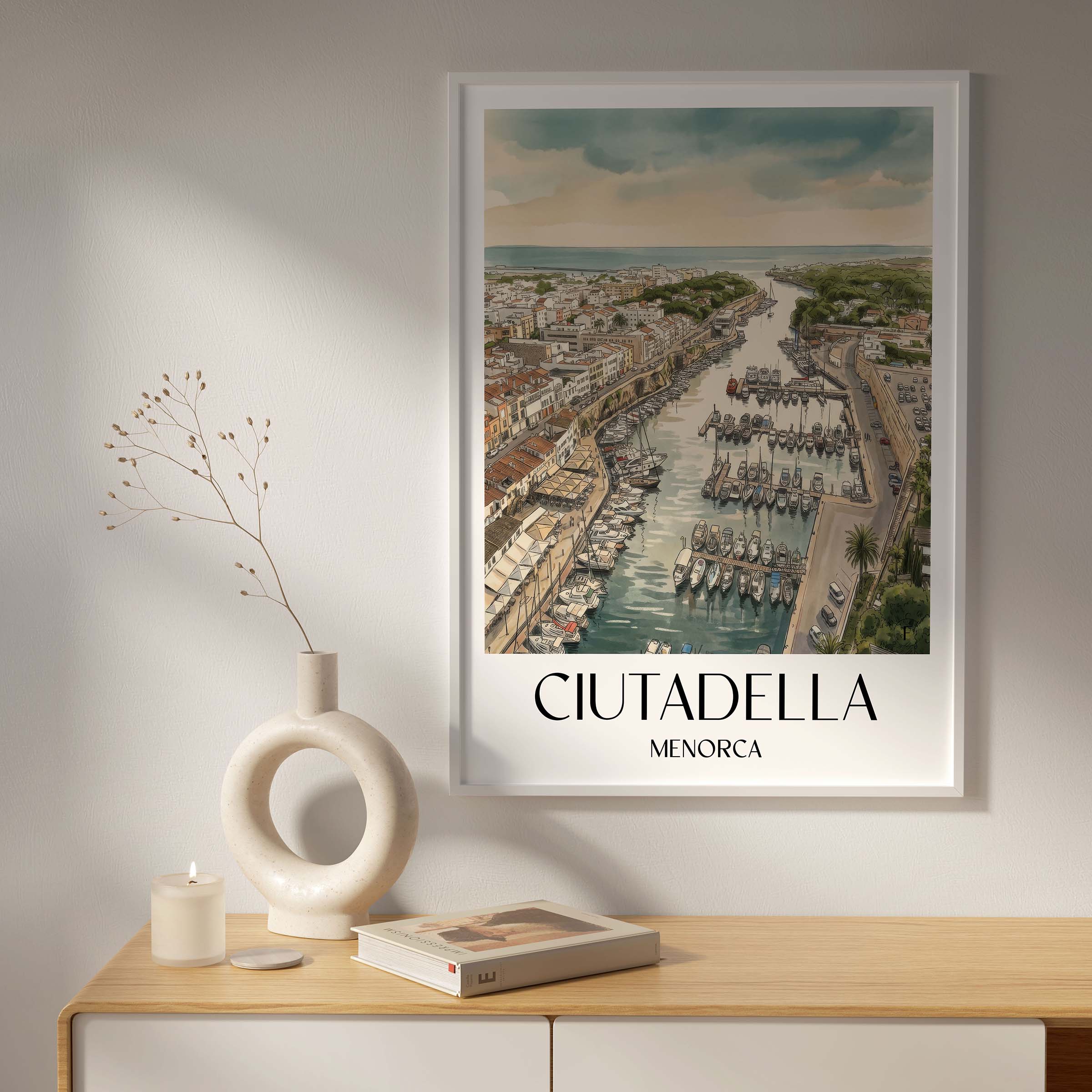ciutadella-menorca-spanien-poster-aquarell