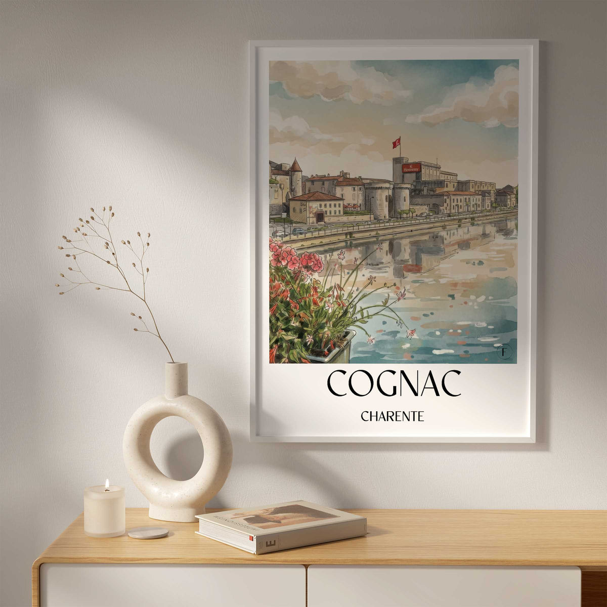cognac-charente-frankreich-poster-aquarell