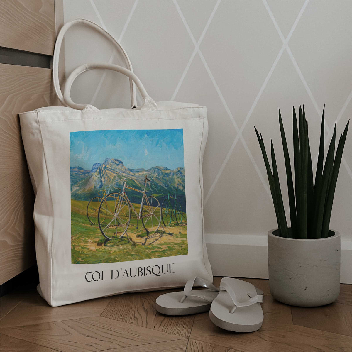 col-d'aubisque-pyrénées-frankreich-einkaufstasche-oil-painting-oelgemaelde
