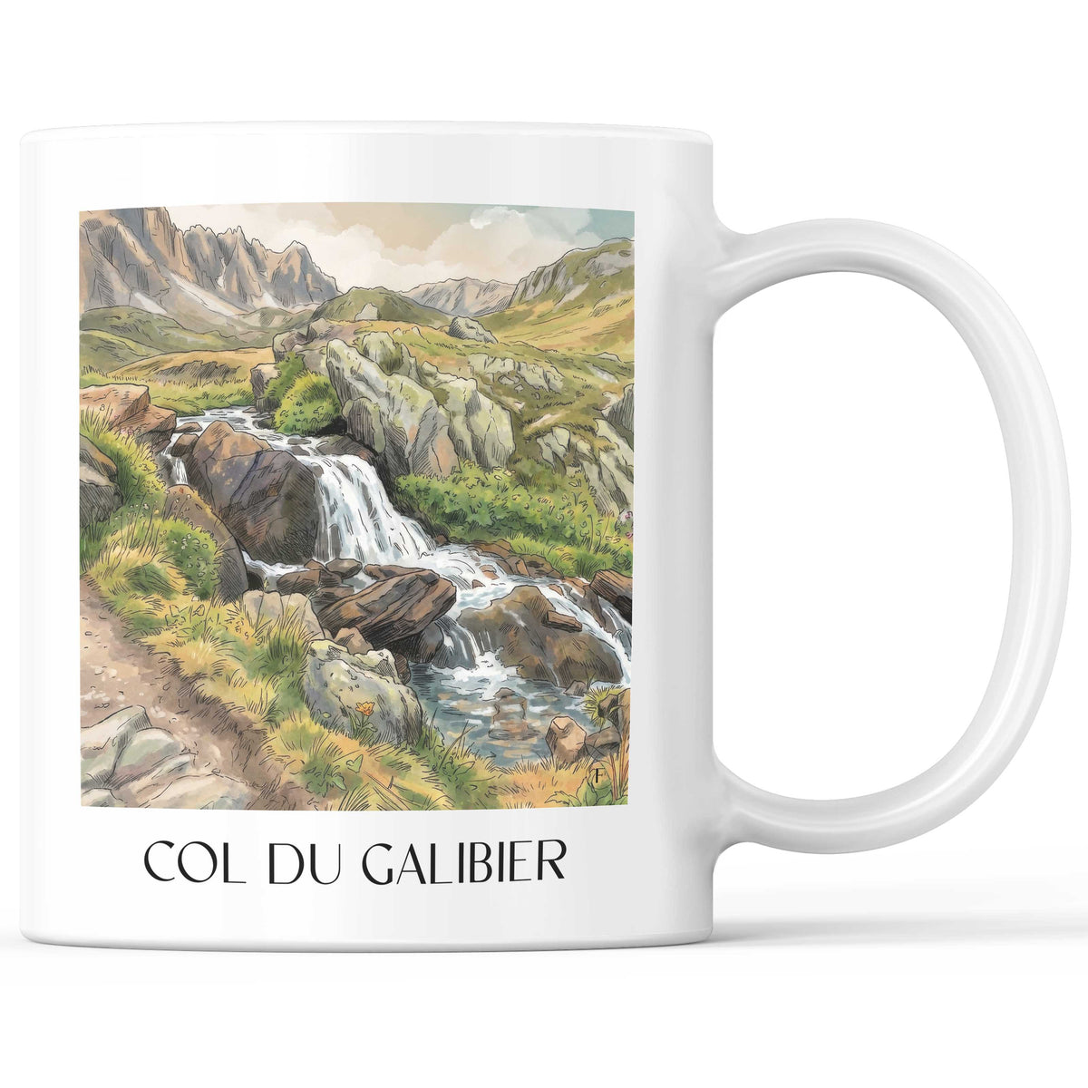 col-du-galibier-alpes-du-sud-frankreich-kaffeebecher-aquarell