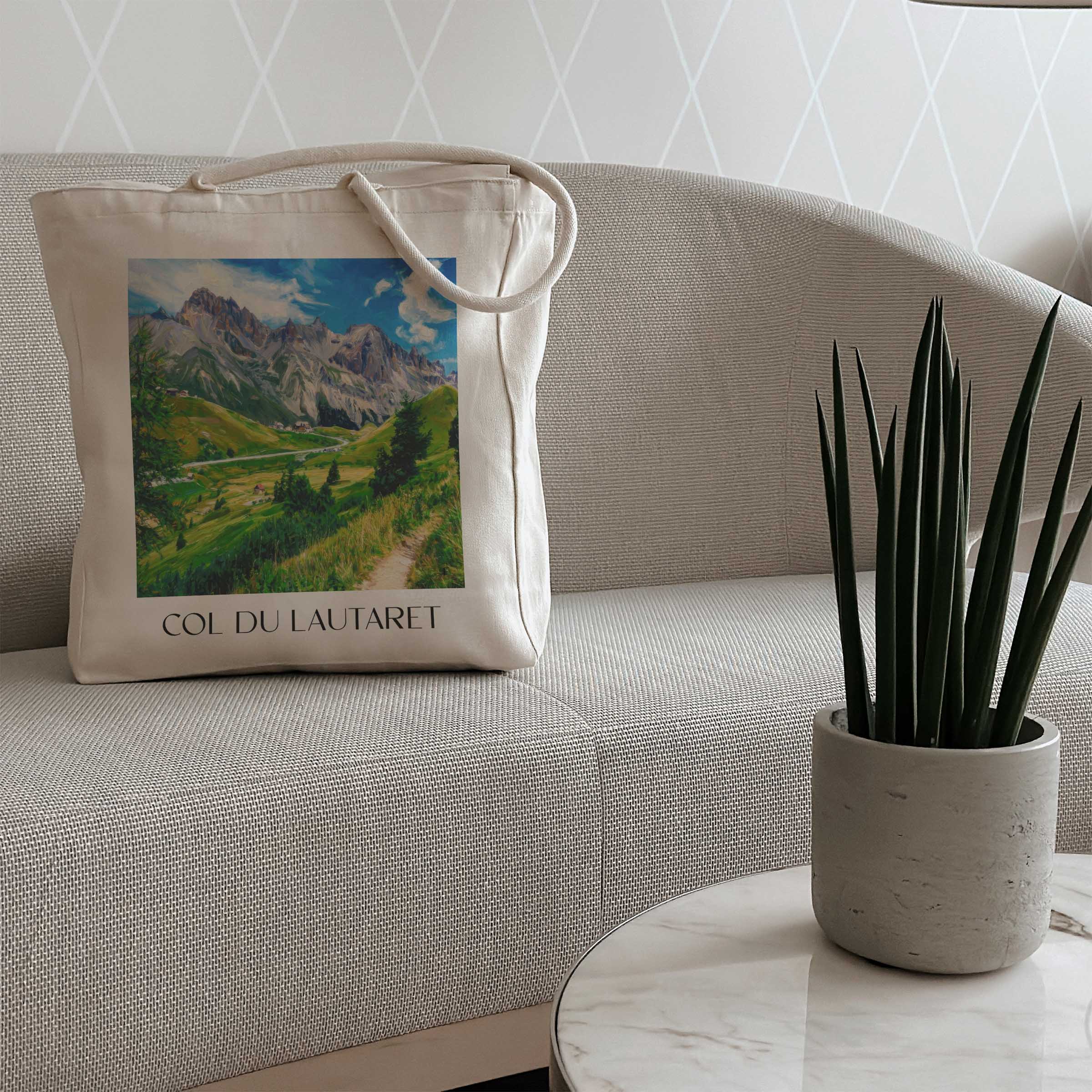 col-du-lautaret-alpes-du-sud-frankreich-einkaufstasche-oil-painting-oelgemaelde