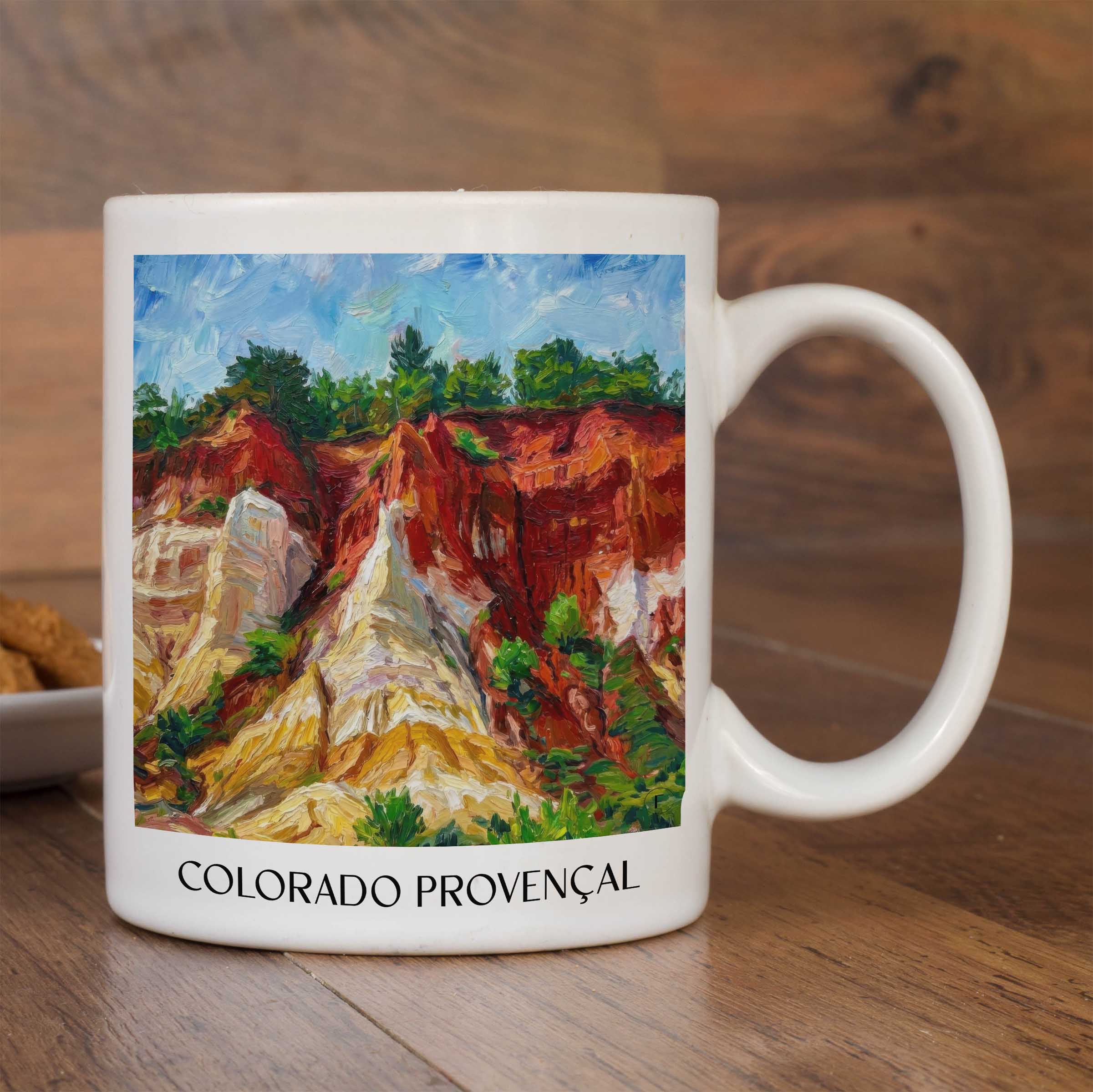 colorado-provençal-rustrel-frankreich-kaffeebecher-oil-painting-oelgemaelde