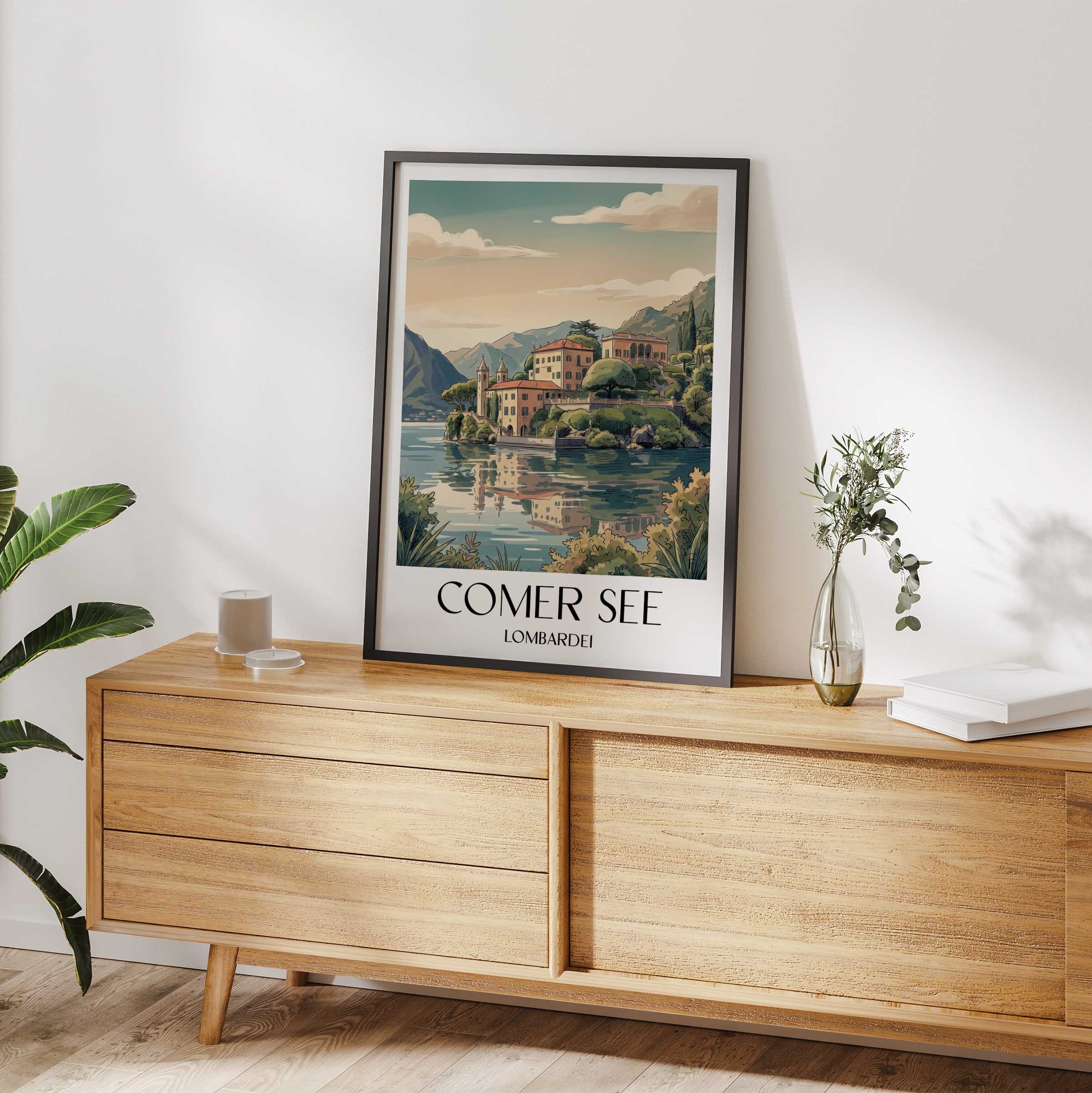 comer-see-lombardei-italien-poster-aquarell