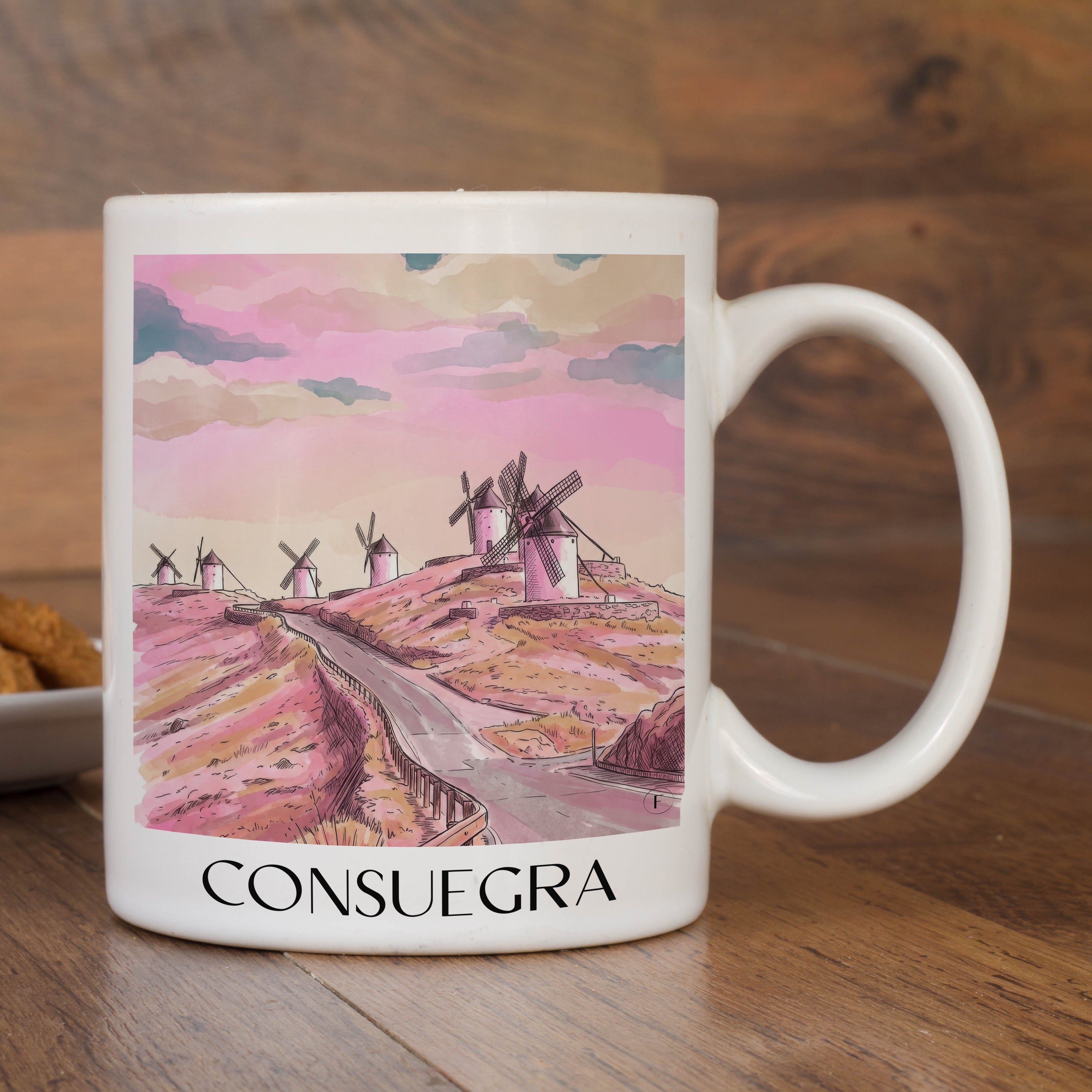 consuegra-spanien-spanien-und-spanien-kaffeebecher-aquarell-pink-rosa