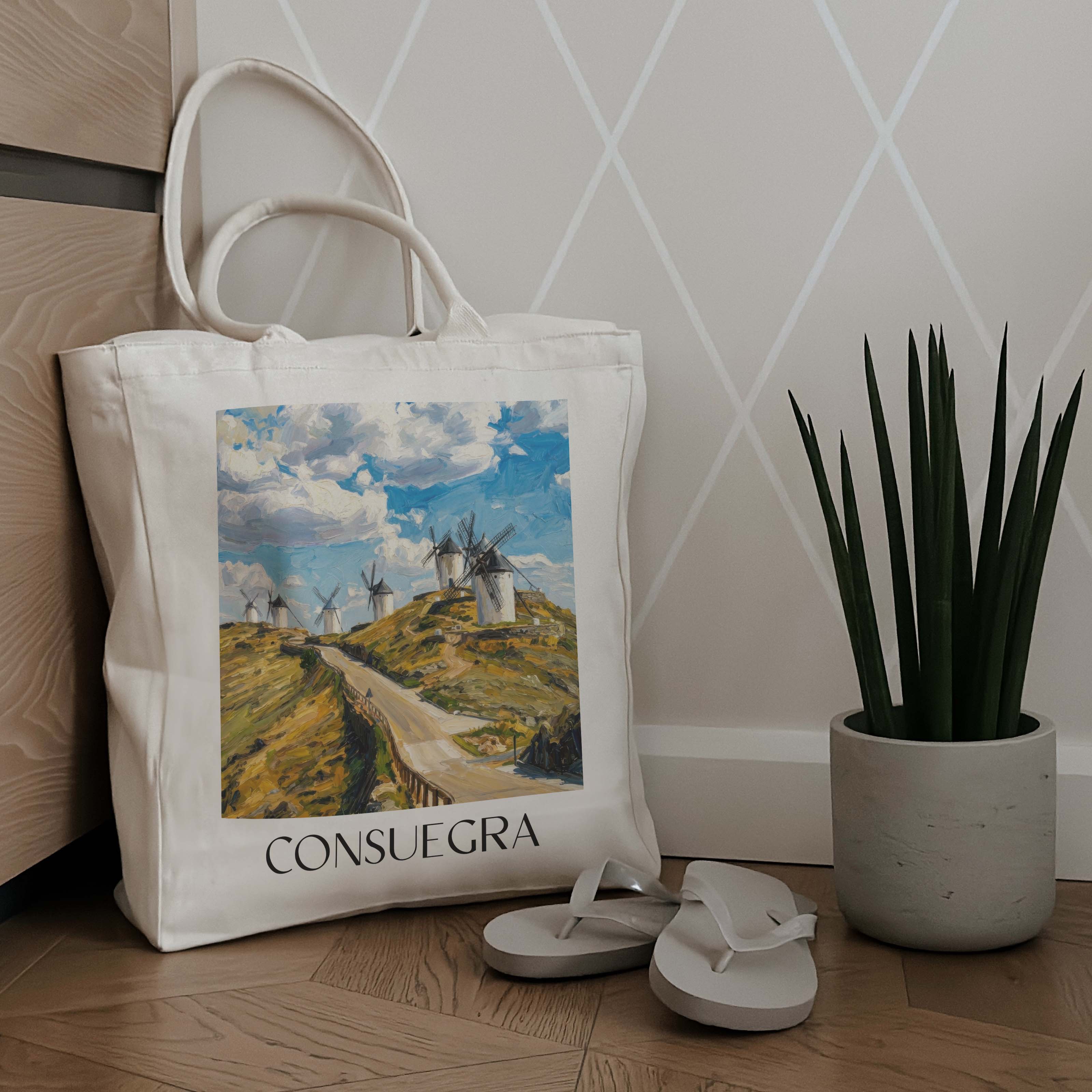 consuegra-spanien-spanien-einkaufstasche-oil-painting-oelgemaelde