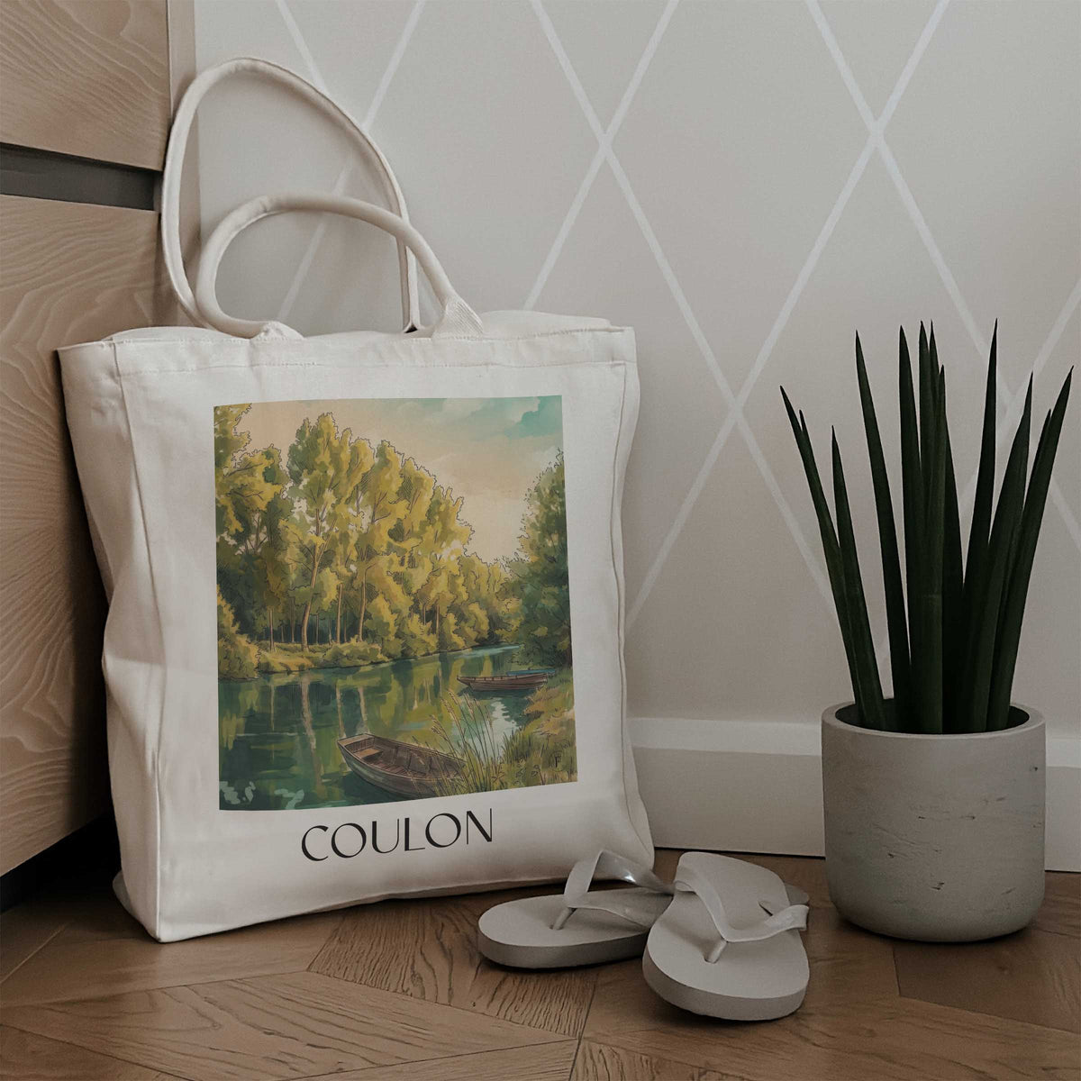 coulon-marais-poitevin-frankreich-einkaufstasche-aquarell