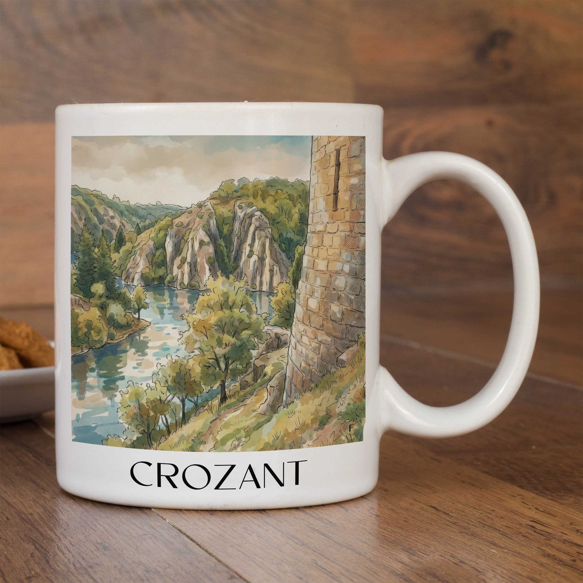 crozant-creuse-frankreich-kaffeebecher-aquarell