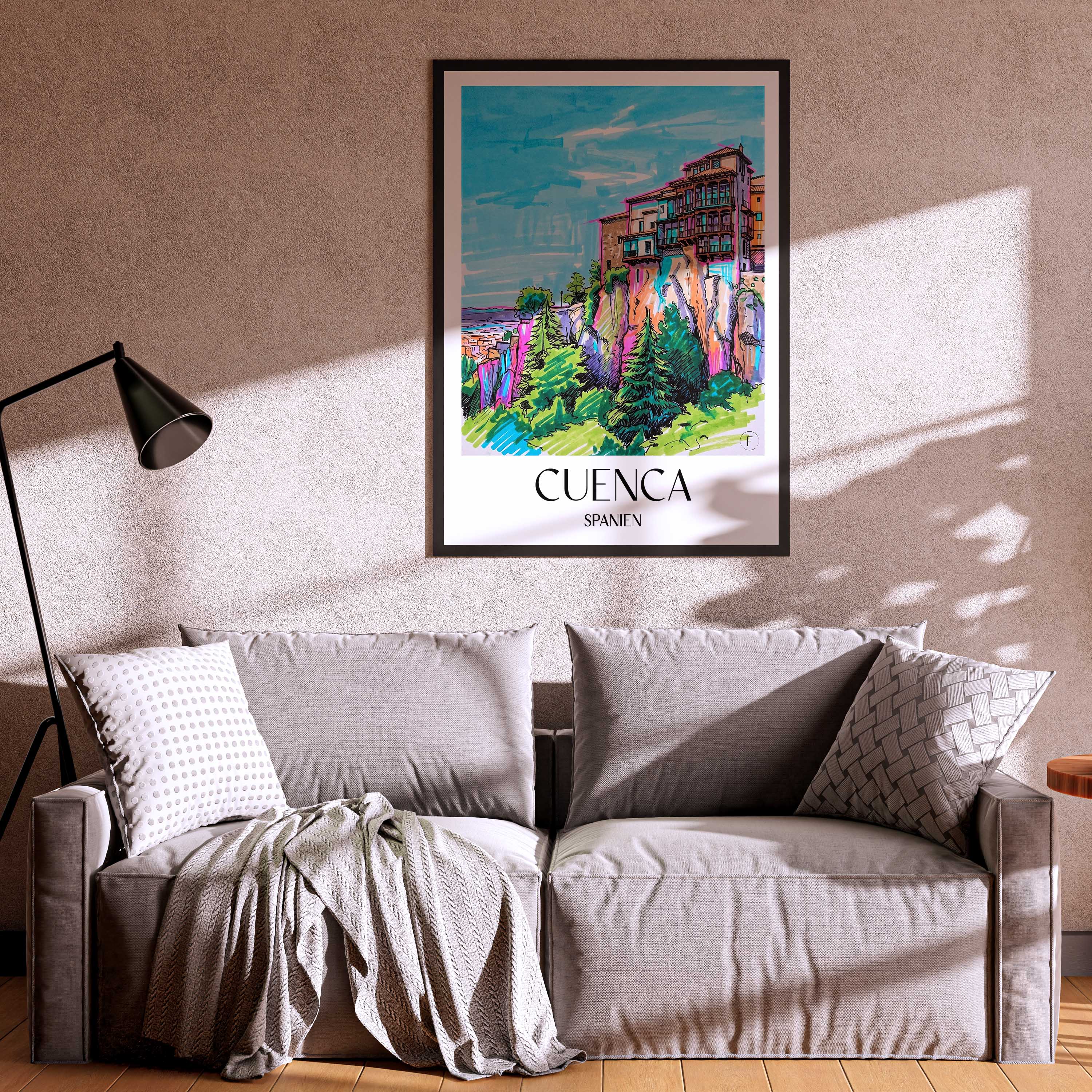 cuenca-spanien-spanien-poster-graffiti