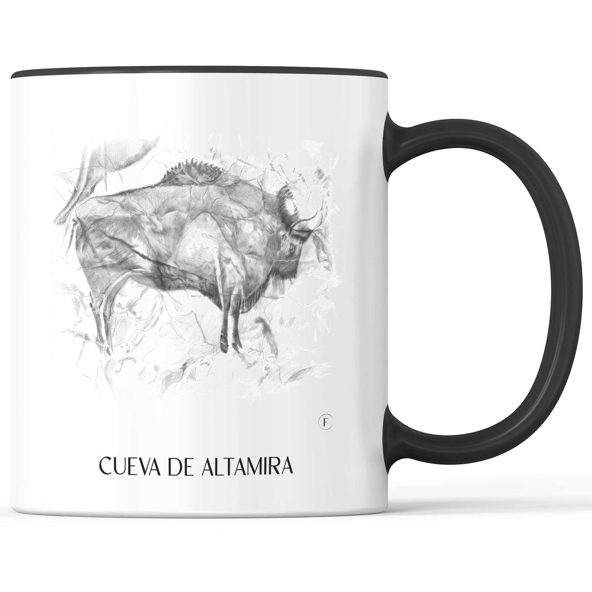 cueva-de-altamira-spanien-spanien-kaffeebecher-bleistift-zeichnung-drawing