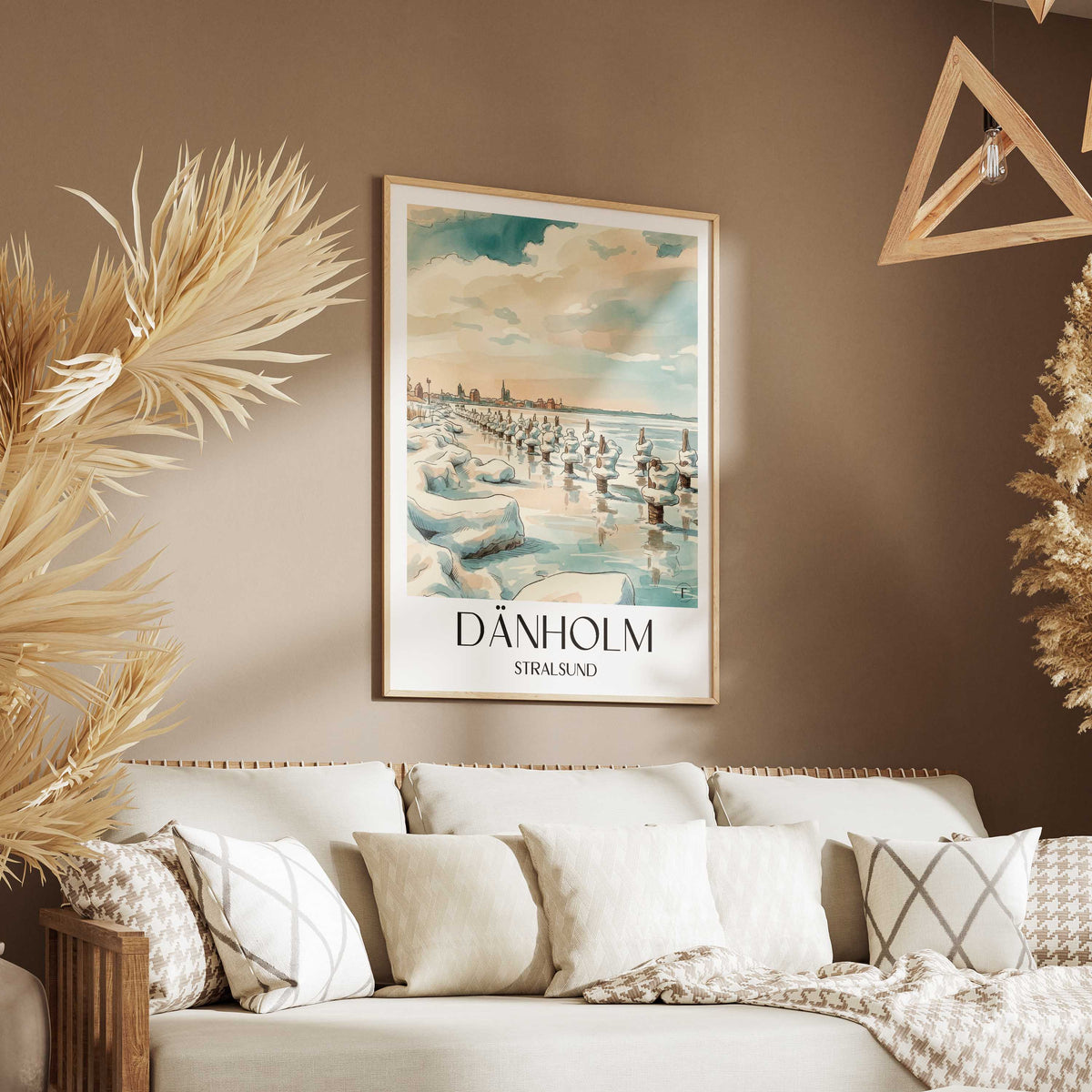 dänholm-stralsund-deutschland-poster-aquarell