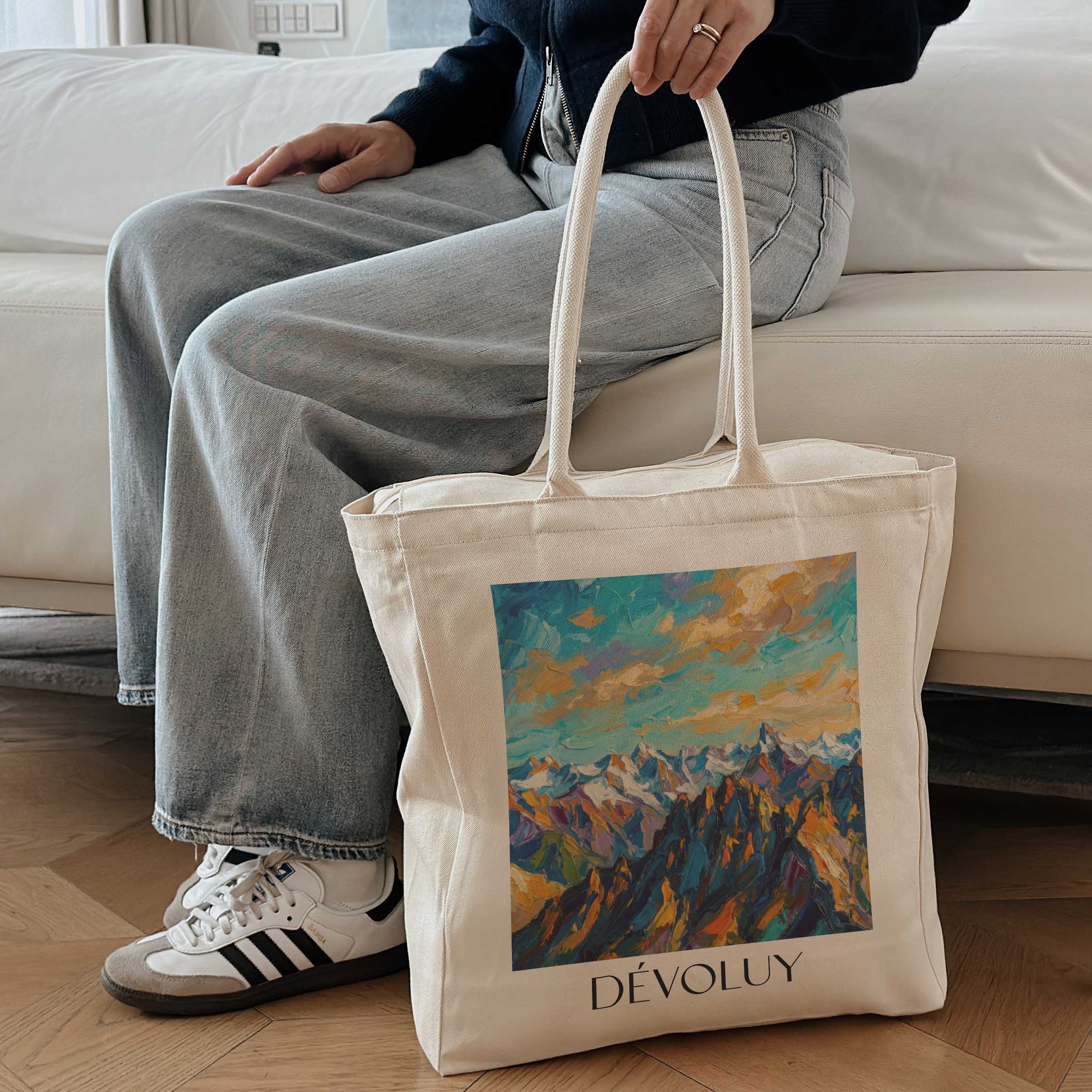 dévoluy-provence-frankreich-einkaufstasche-oil-painting-oelgemaelde