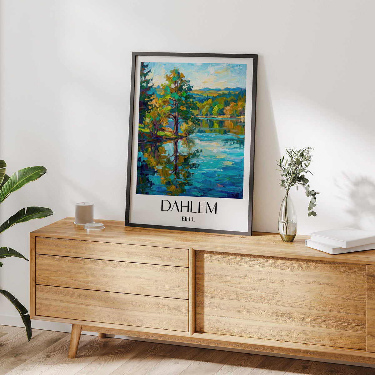 dahlem-eifel-deutschland-poster-oil-painting-oelgemaelde
