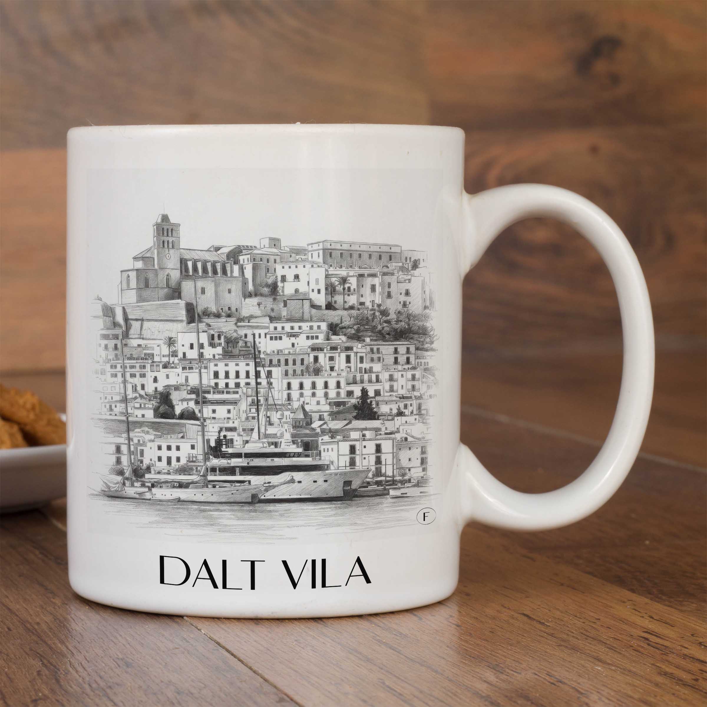 dalt-vila--ibiza-spanien-kaffeebecher-bleistift-zeichnung-drawing