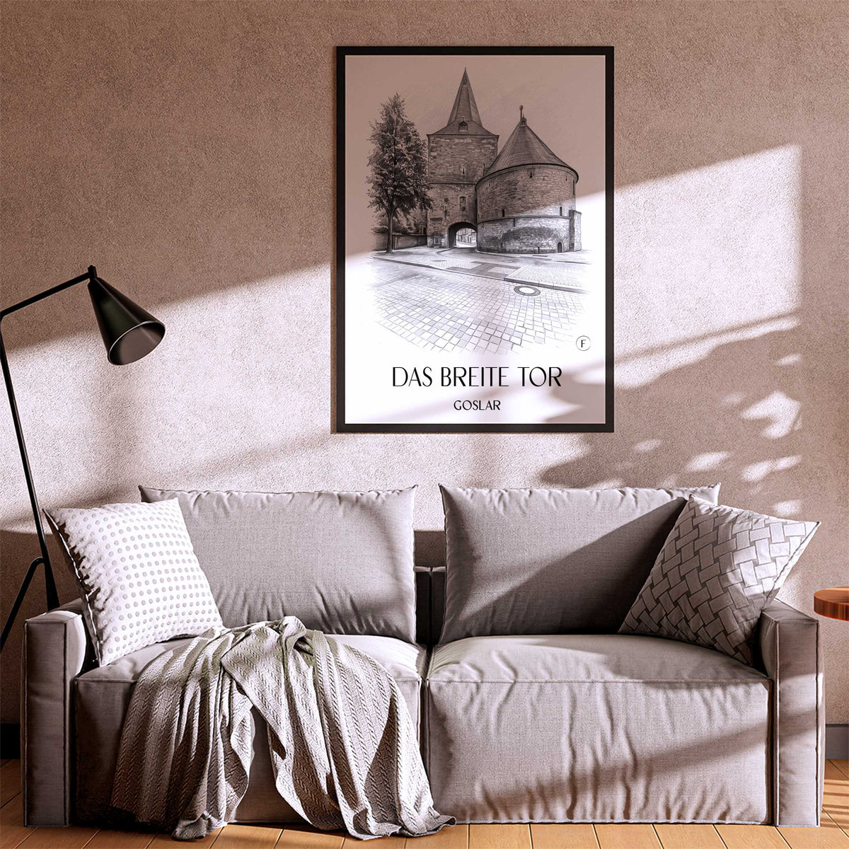 das-breite-tor-goslar-deutschland-poster-bleistift-zeichnung-drawing