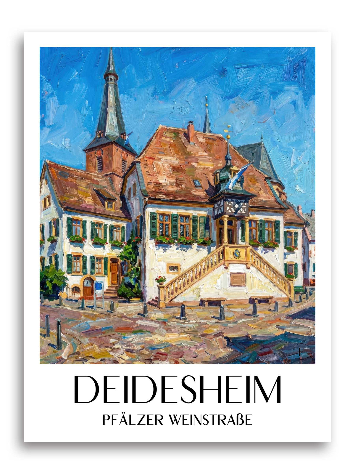 deidesheim-pfälzer-weinstraße-deutschland-poster-oil-painting-oelgemaelde
