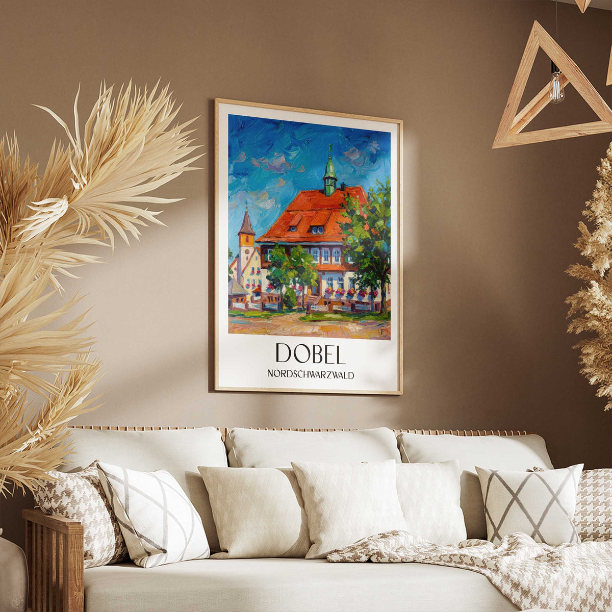 dobel-nordschwarzwald-deutschland-poster-oil-painting-oelgemaelde