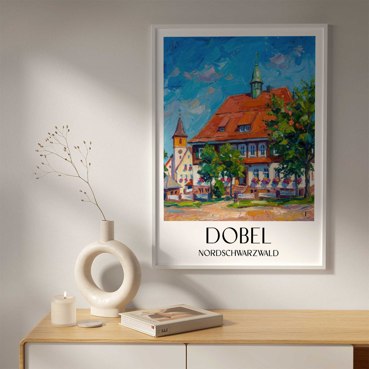 dobel-nordschwarzwald-deutschland-poster-oil-painting-oelgemaelde