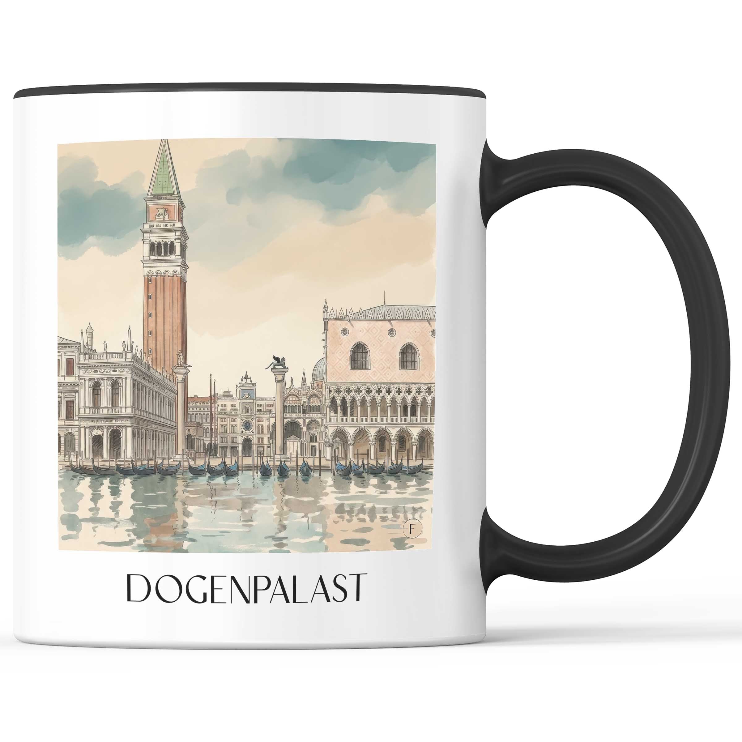 dogenpalast-venedig-italien-kaffeebecher-aquarell