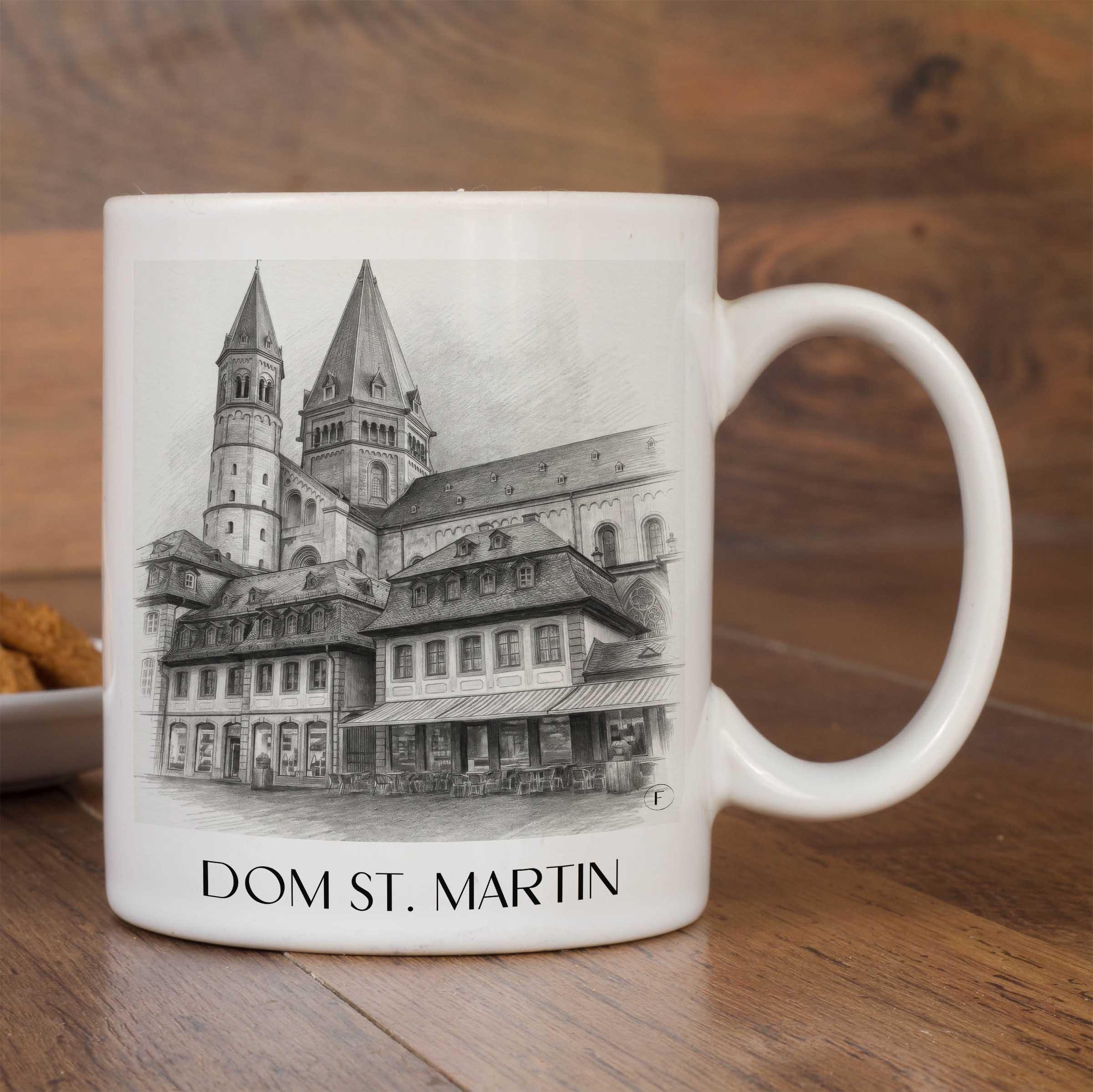 dom-st.-martin-mainz-deutschland-kaffeebecher-bleistift-zeichnung-drawing