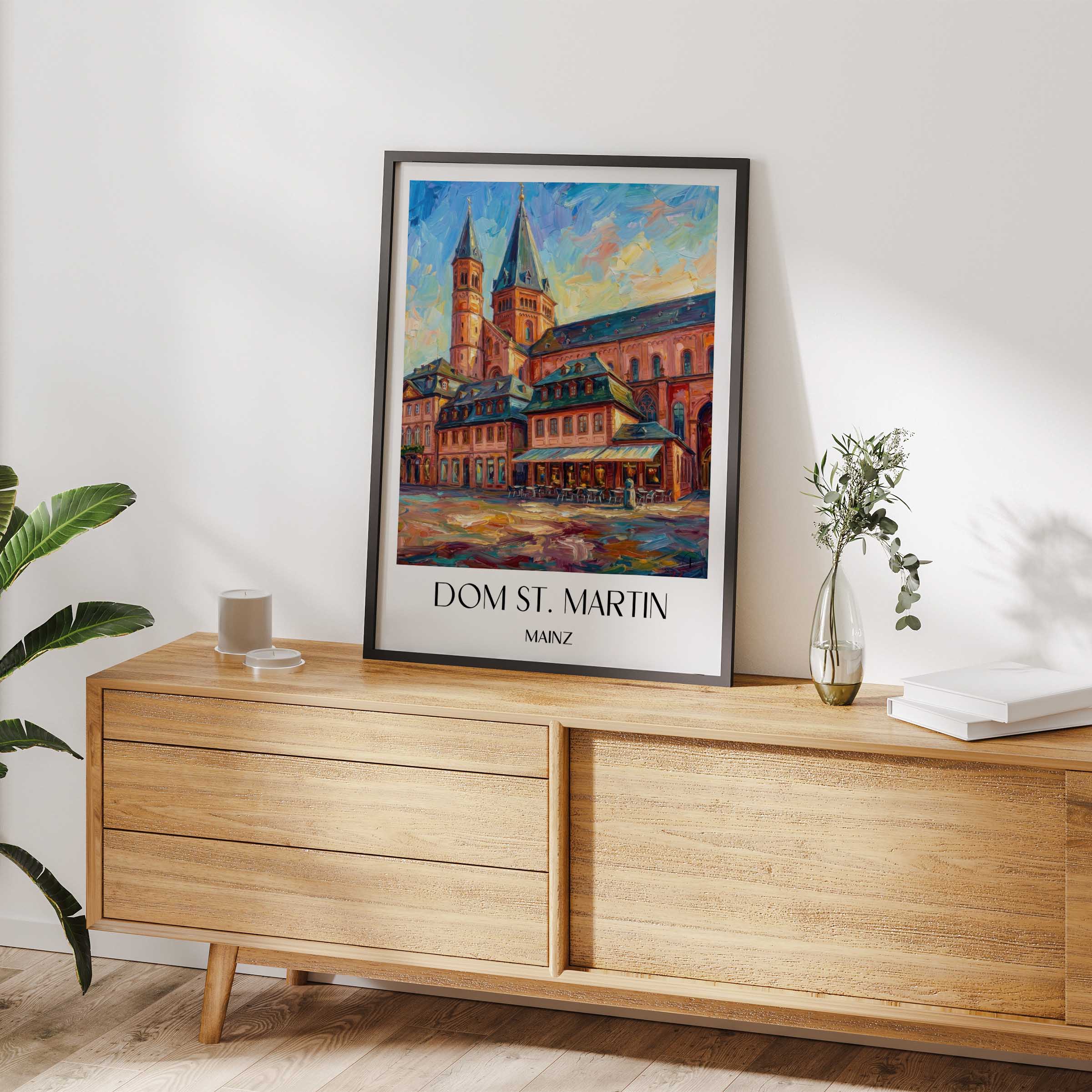 dom-st.-martin-mainz-deutschland-poster-oil-painting-oelgemaelde
