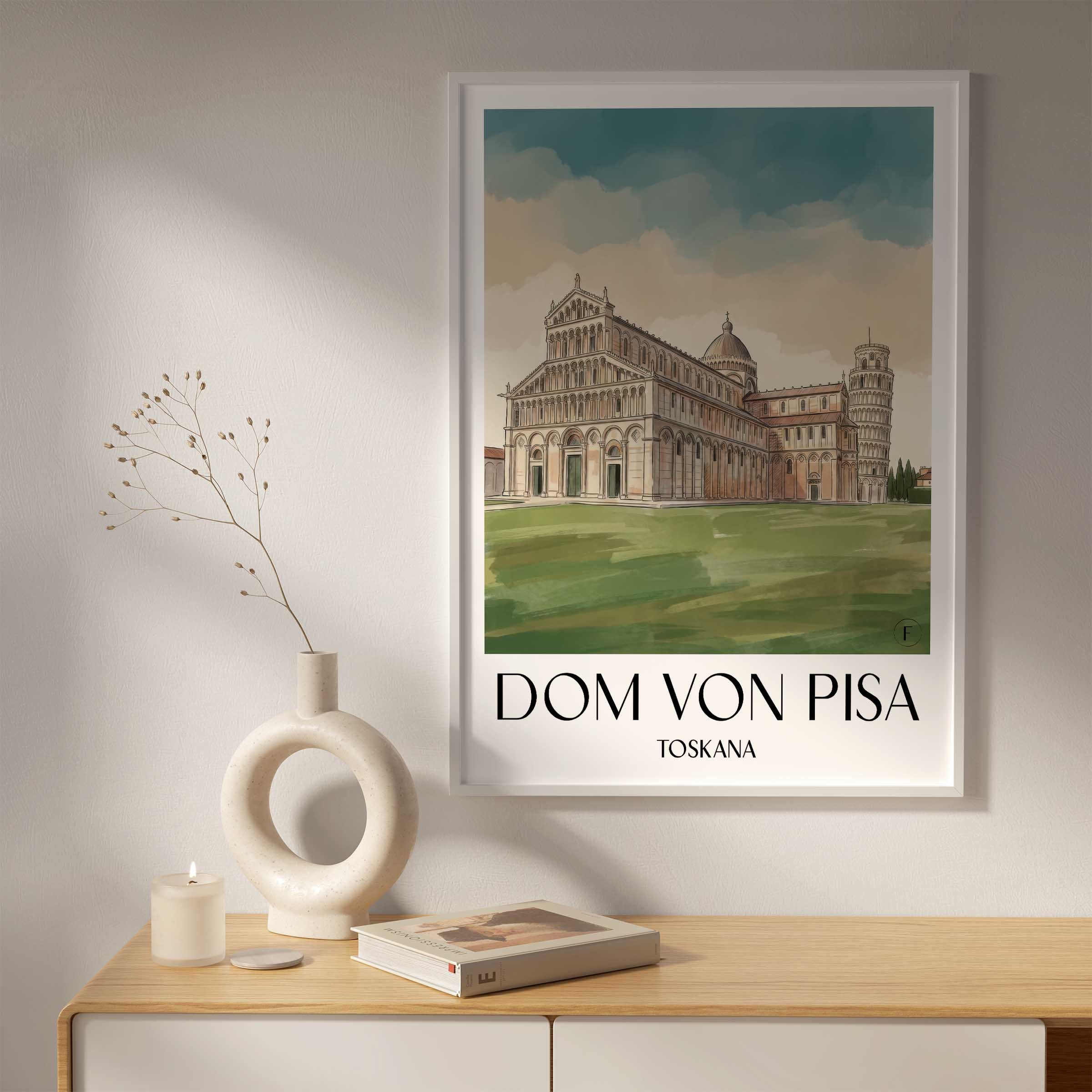 dom-von-pisa-toskana-italien-poster-aquarell