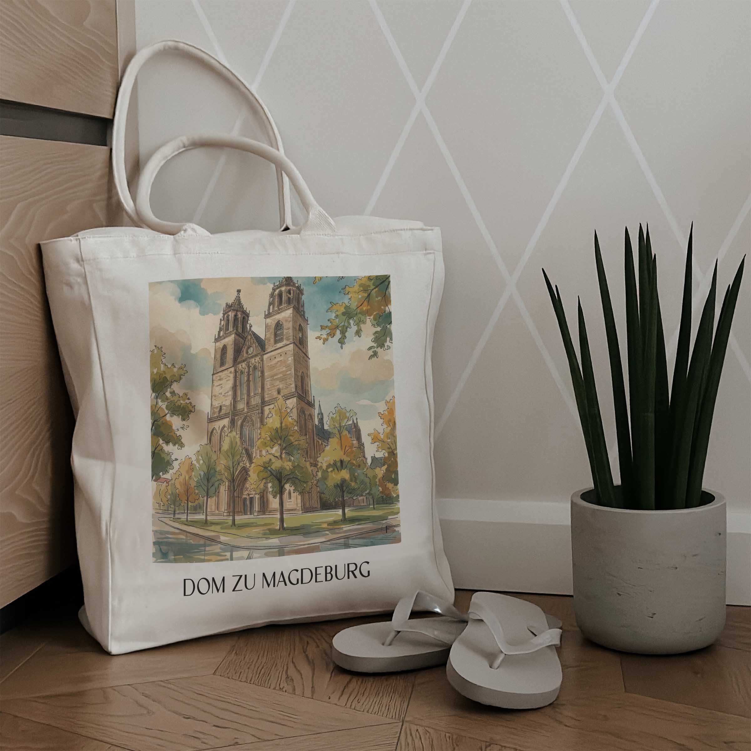 dom-zu-magdeburg-sachsen-anhalt-deutschland-einkaufstasche-aquarell