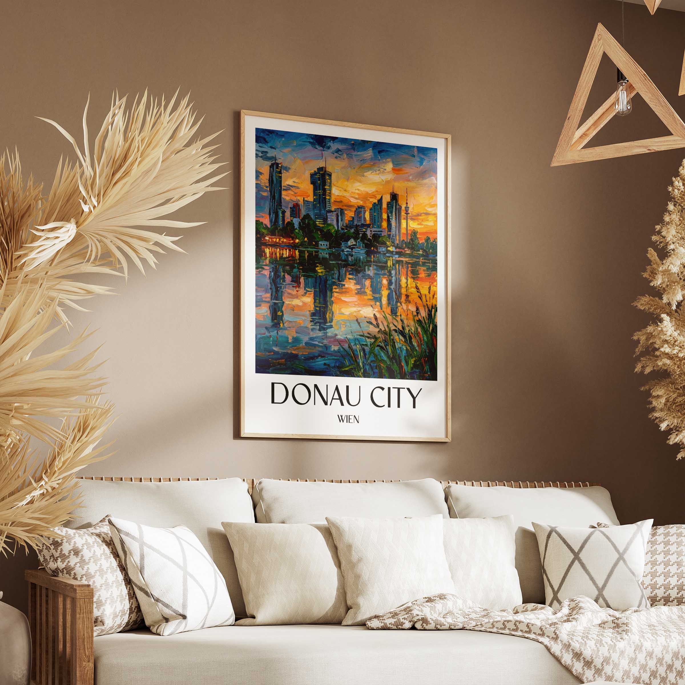 donau-city--wien-österreich-poster-oil-painting-oelgemaelde