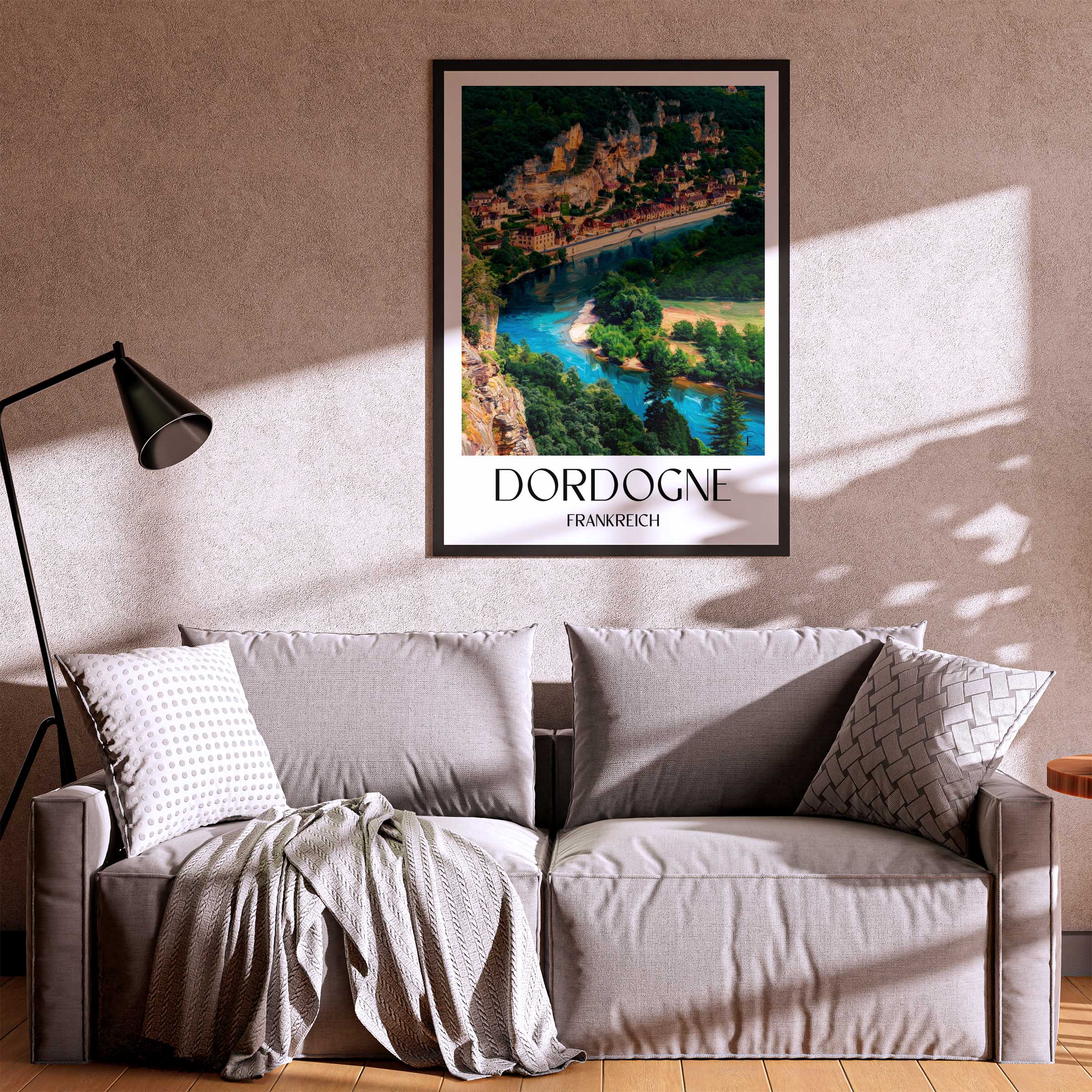 dordogne-frankreich-poster-oil-painting-oelgemaelde
