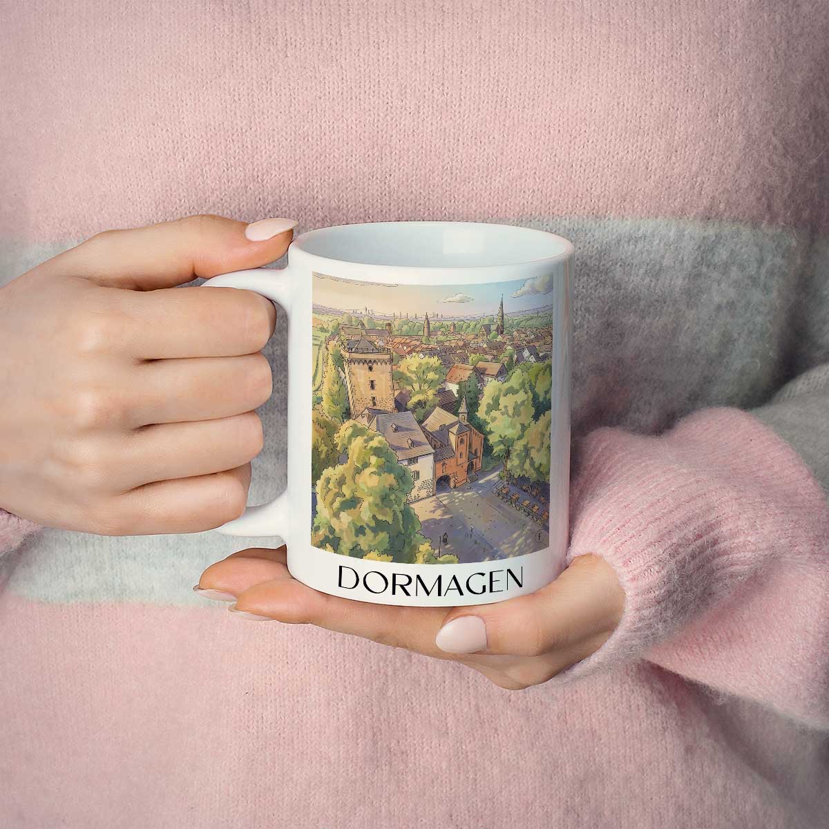 dormagen-rheinland-deutschland-kaffeebecher-aquarell