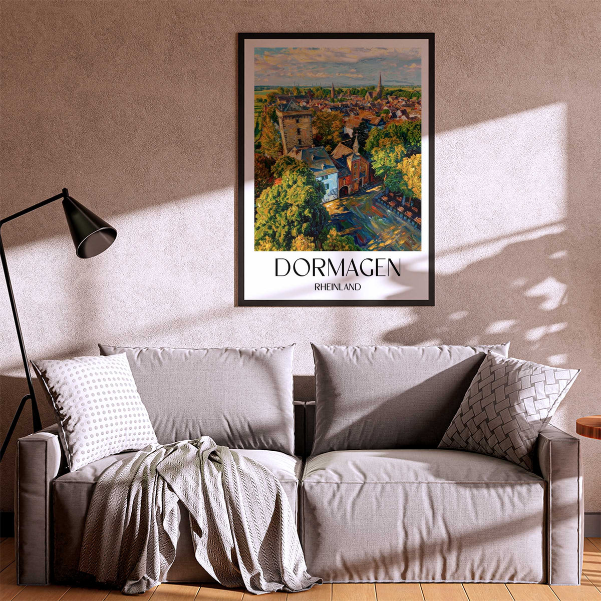 dormagen-rheinland-deutschland-poster-oil-painting-oelgemaelde