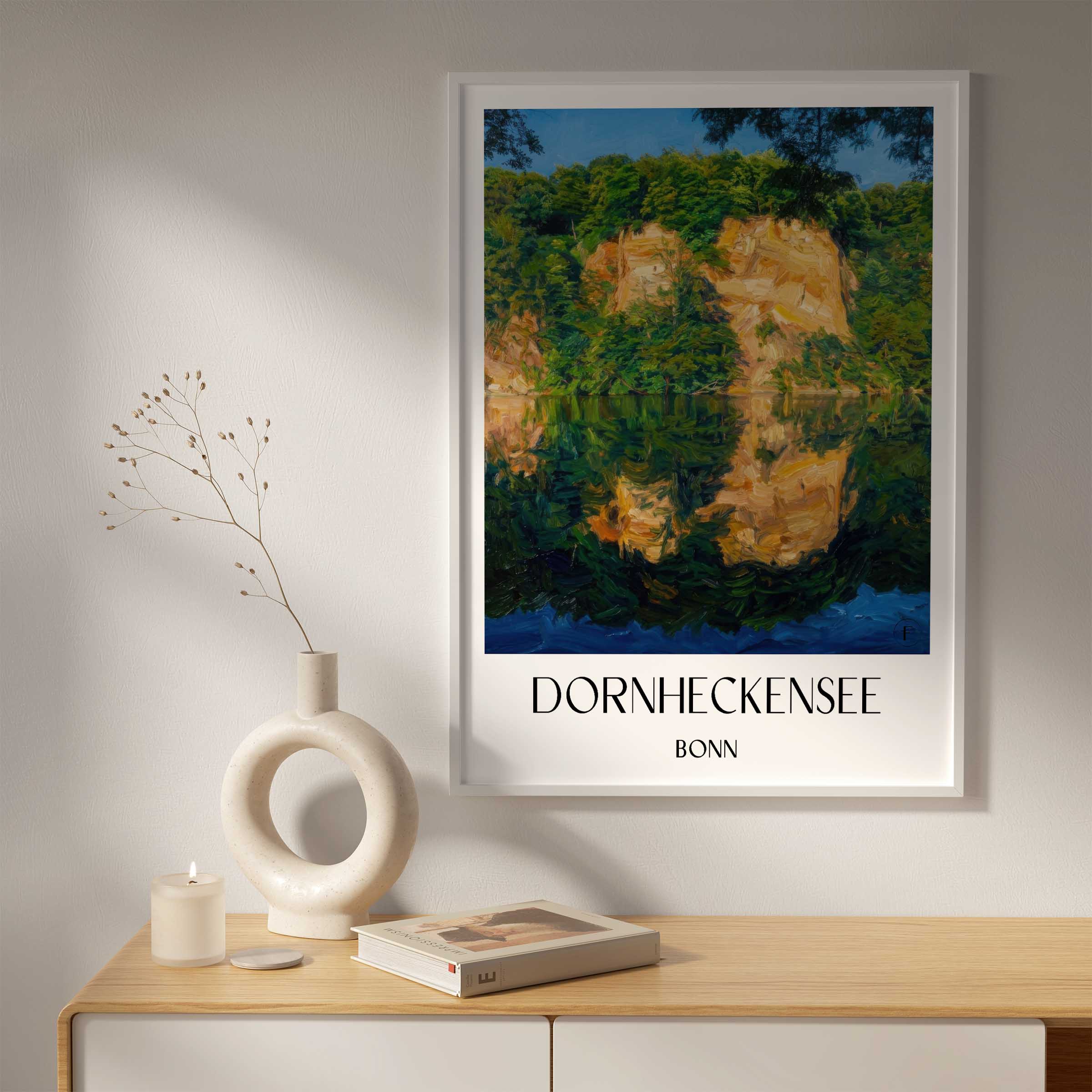 dornheckensee-bonn-deutschland-poster-oil-painting-oelgemaelde